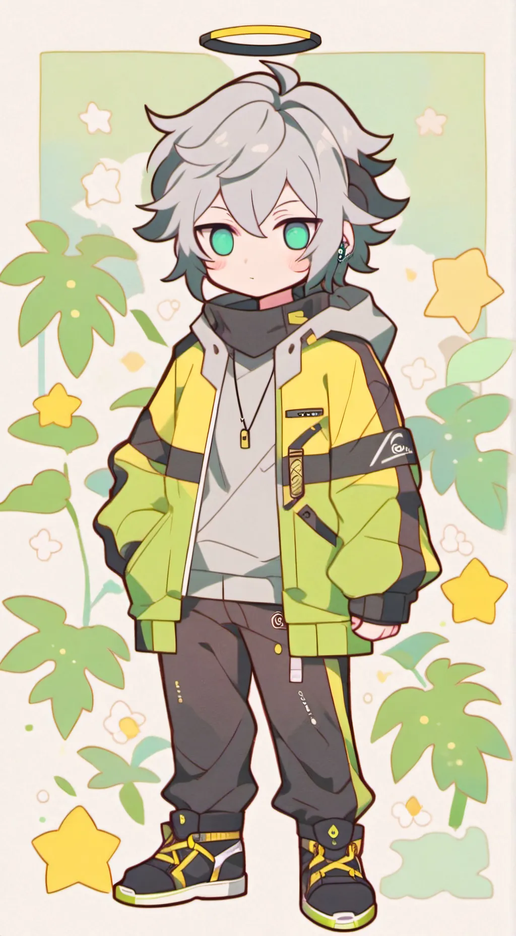 ai character: kiwi background