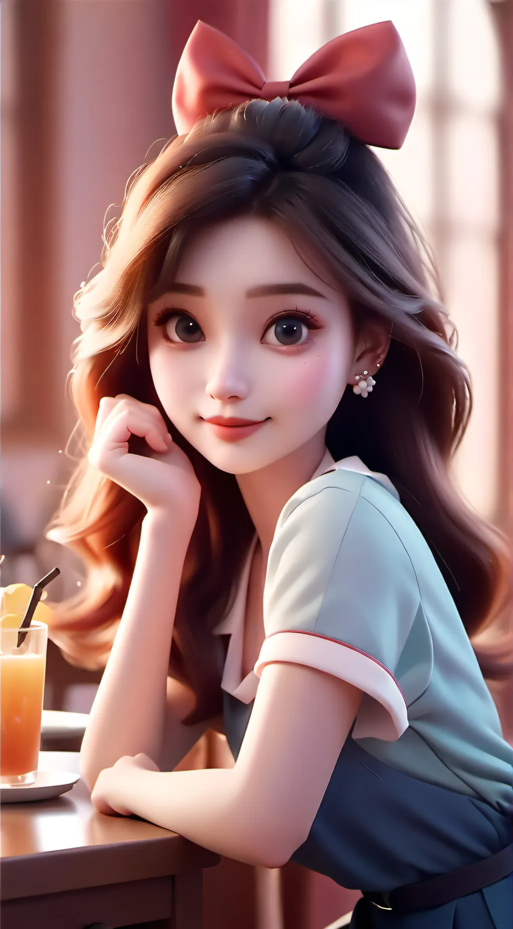 ai character: мэнди  background