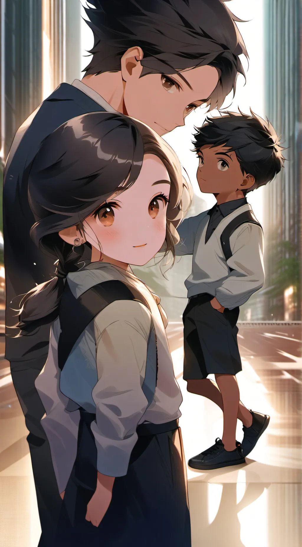 ai character: word system  background