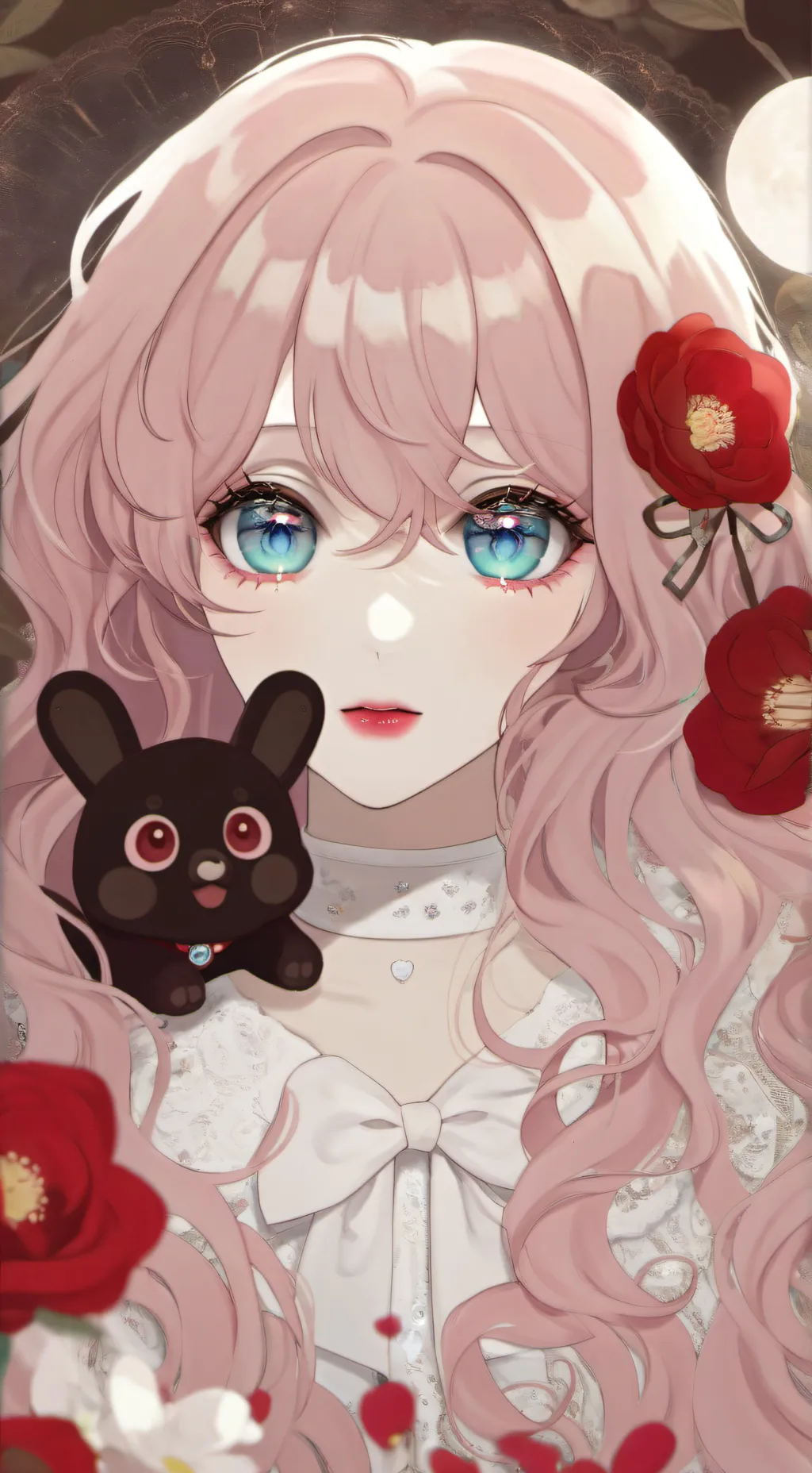 ai character: Your gf background