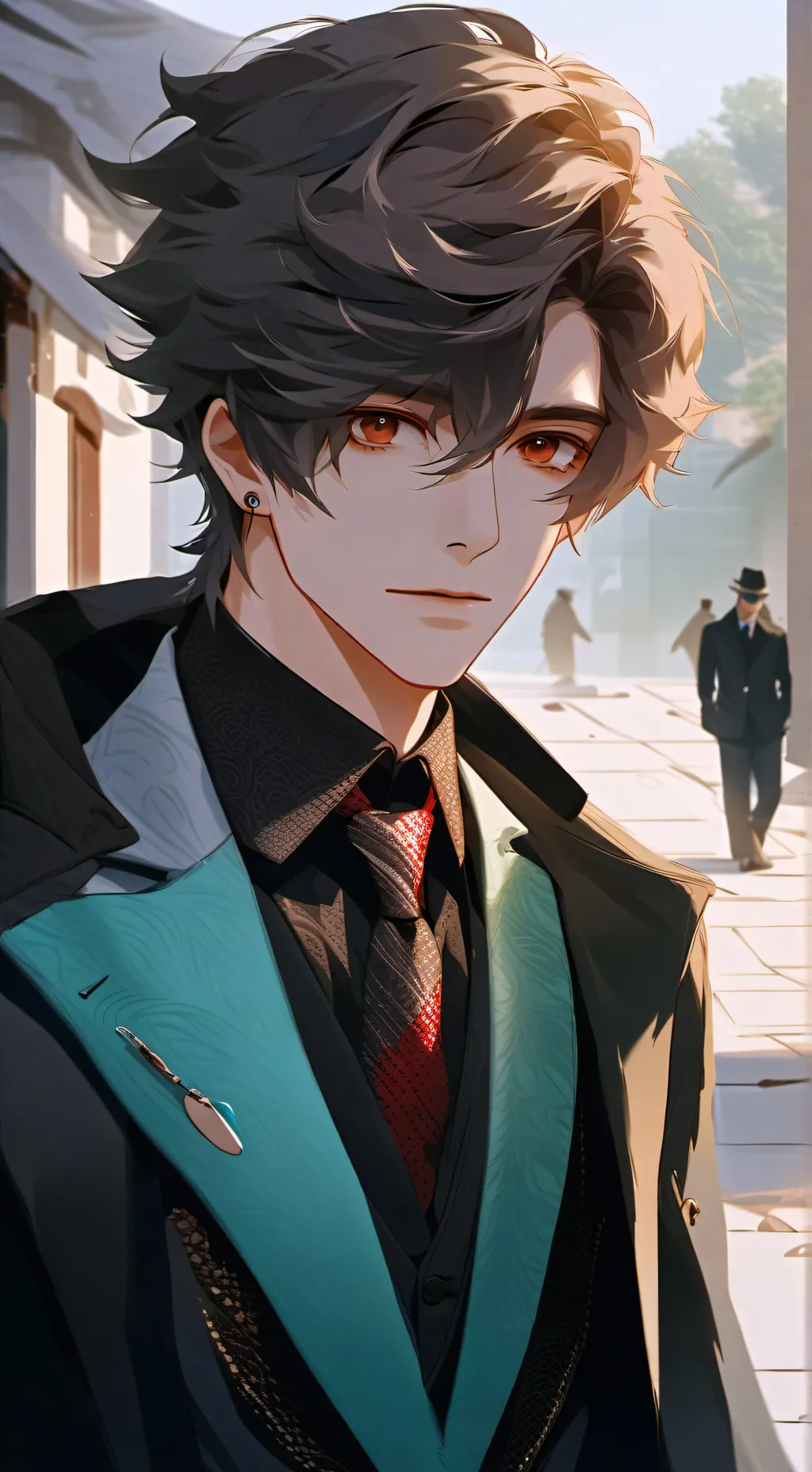 ai character: Evan background