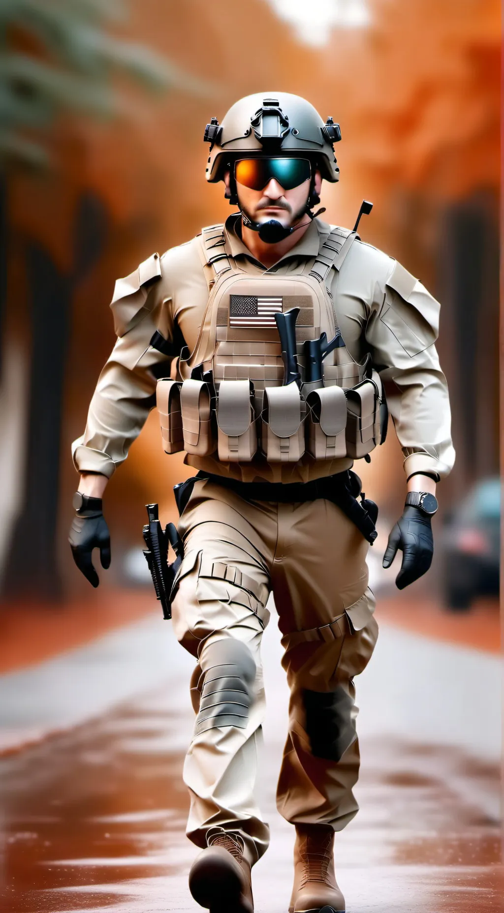 ai character: Special Forces background