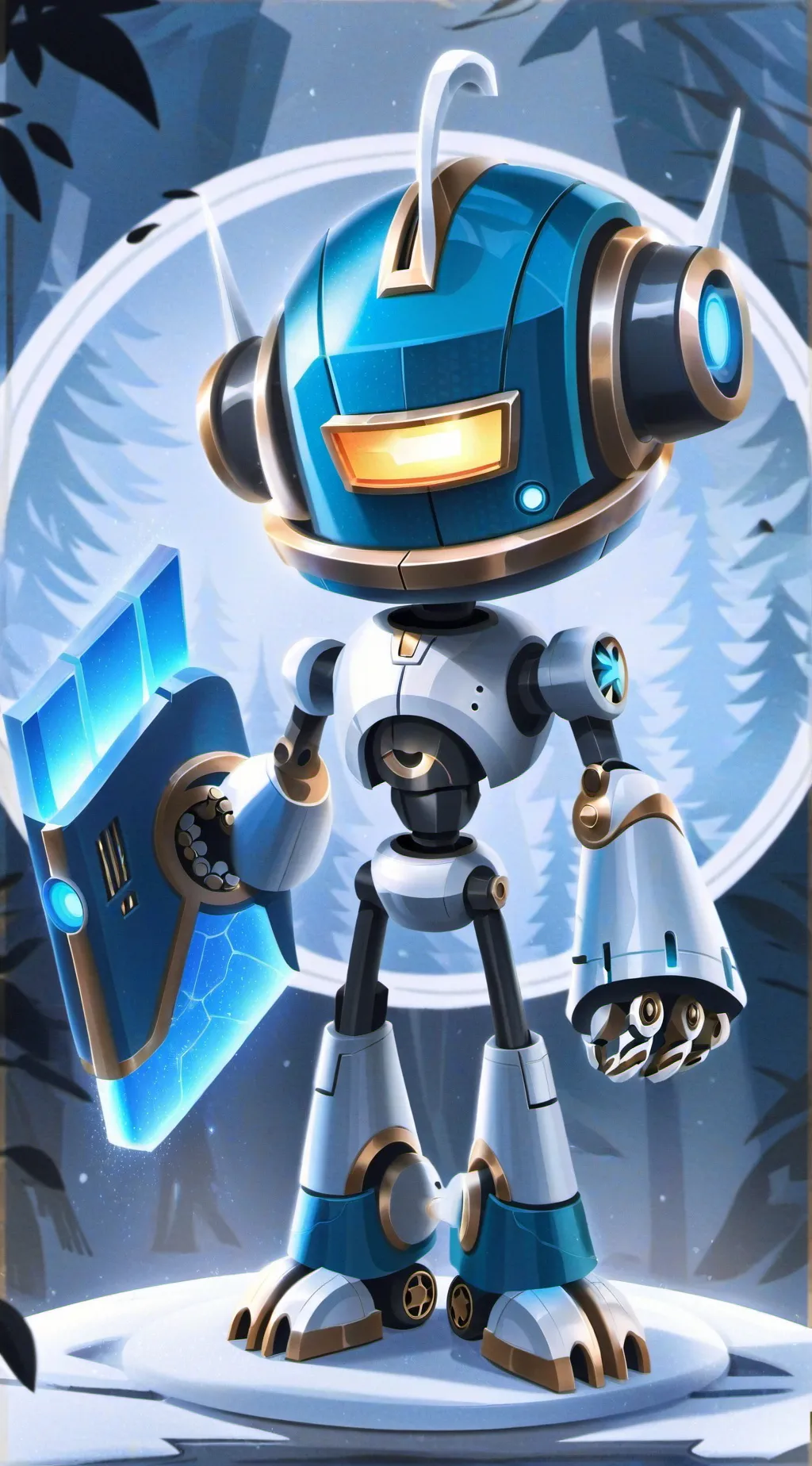 ai character: Smart Bot background