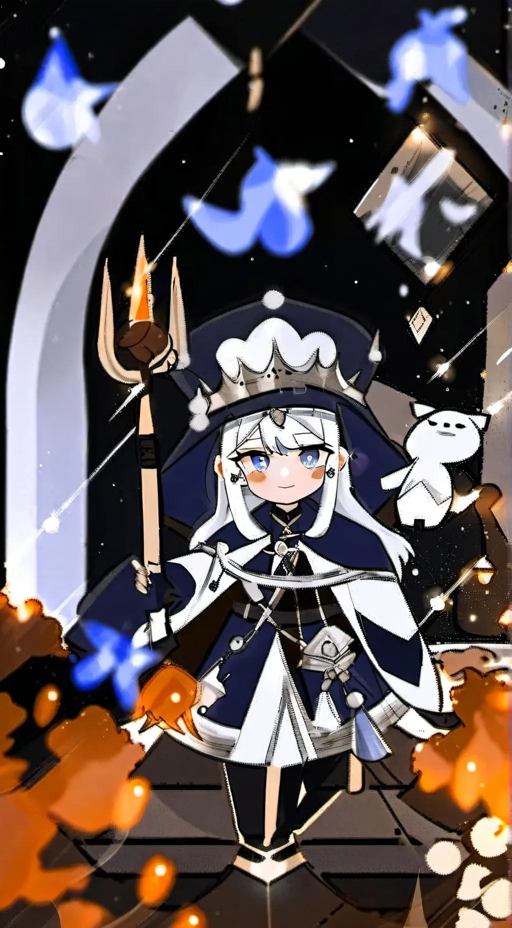 ai character: Sprunki background