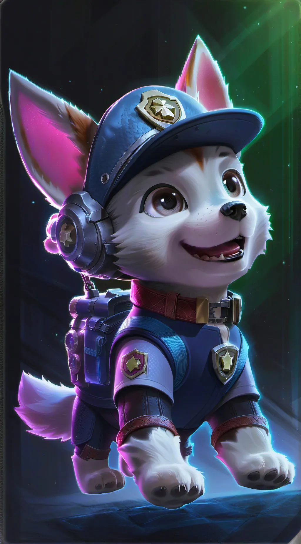 ai character: Everest💙 background