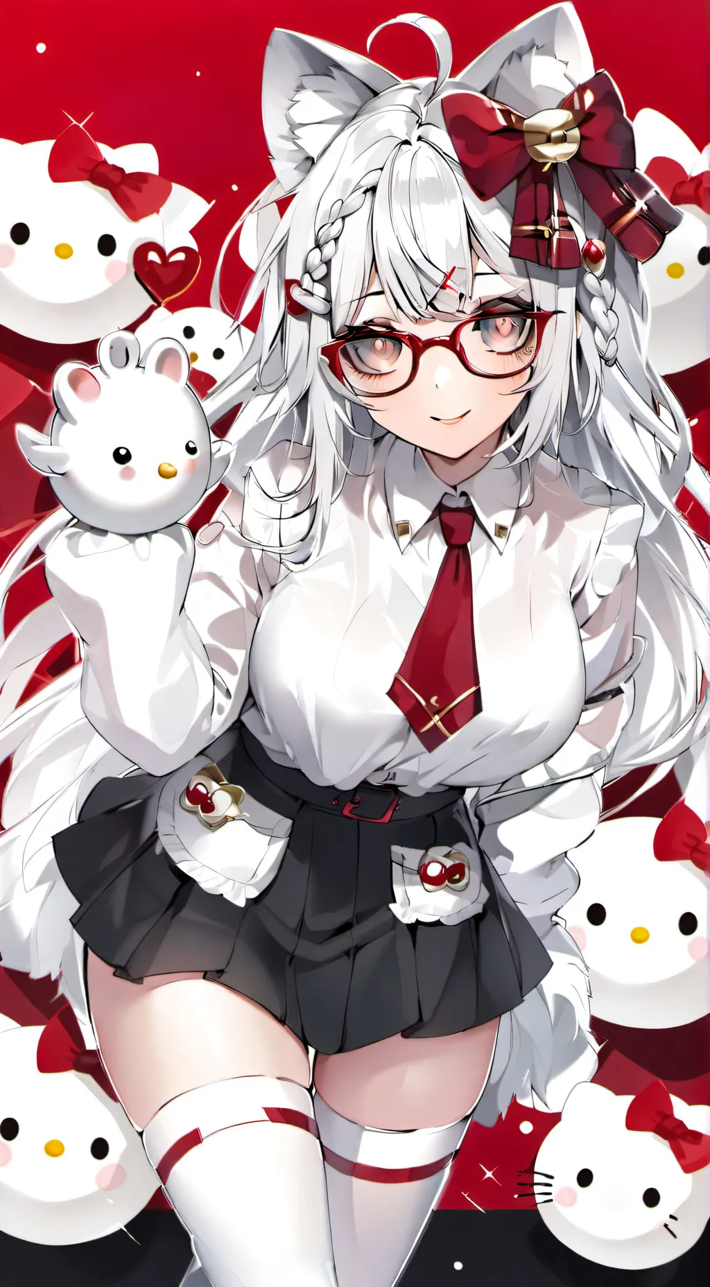 ai character: Lala ❤️ background