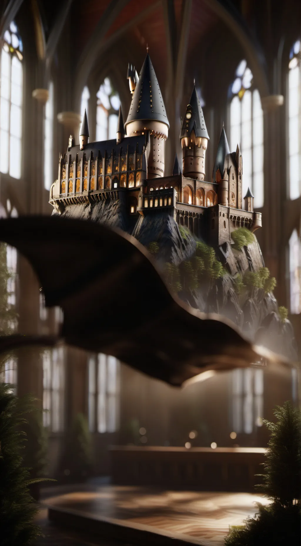 ai character: hogwarts powers background