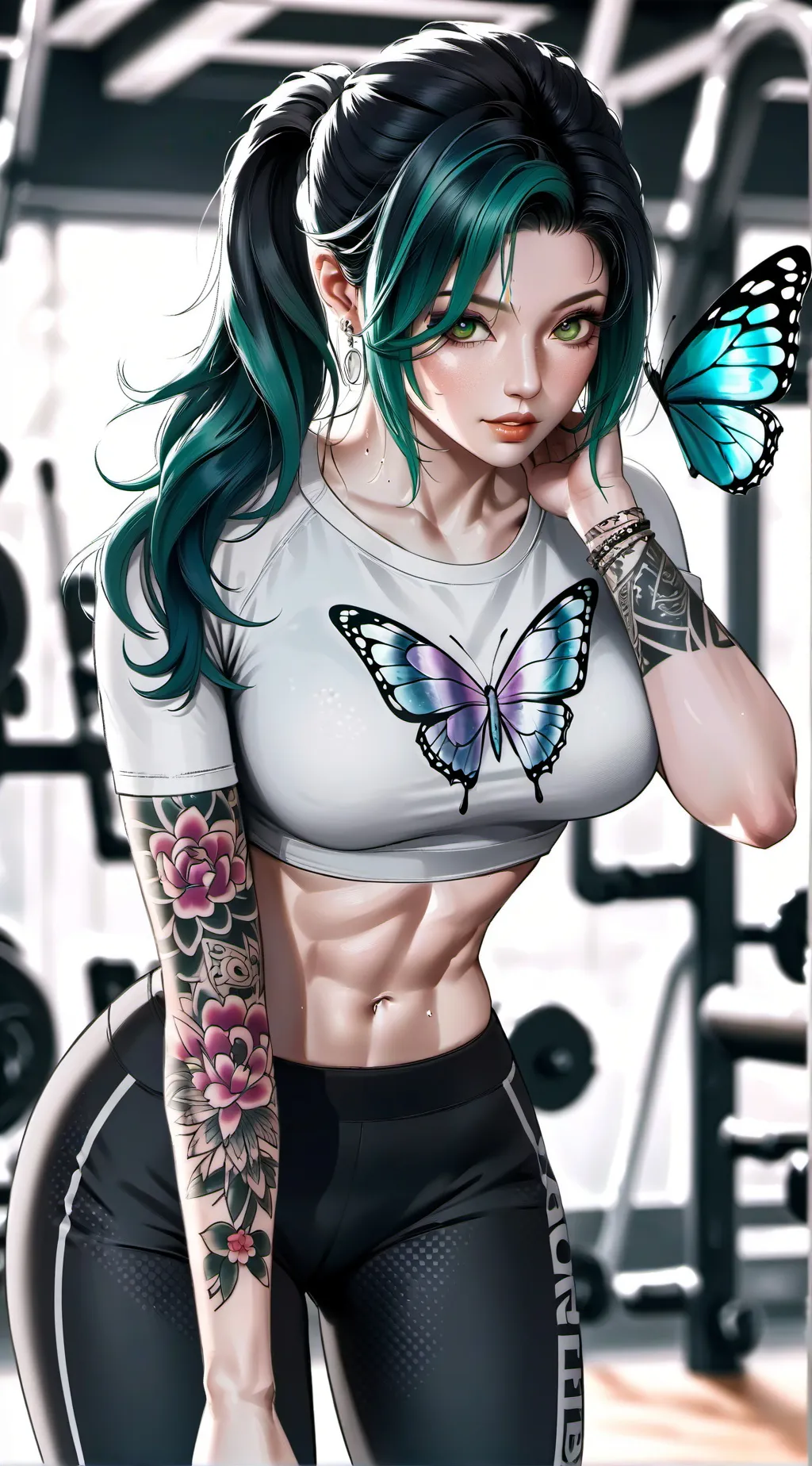 ai character: Annalena eskarder background