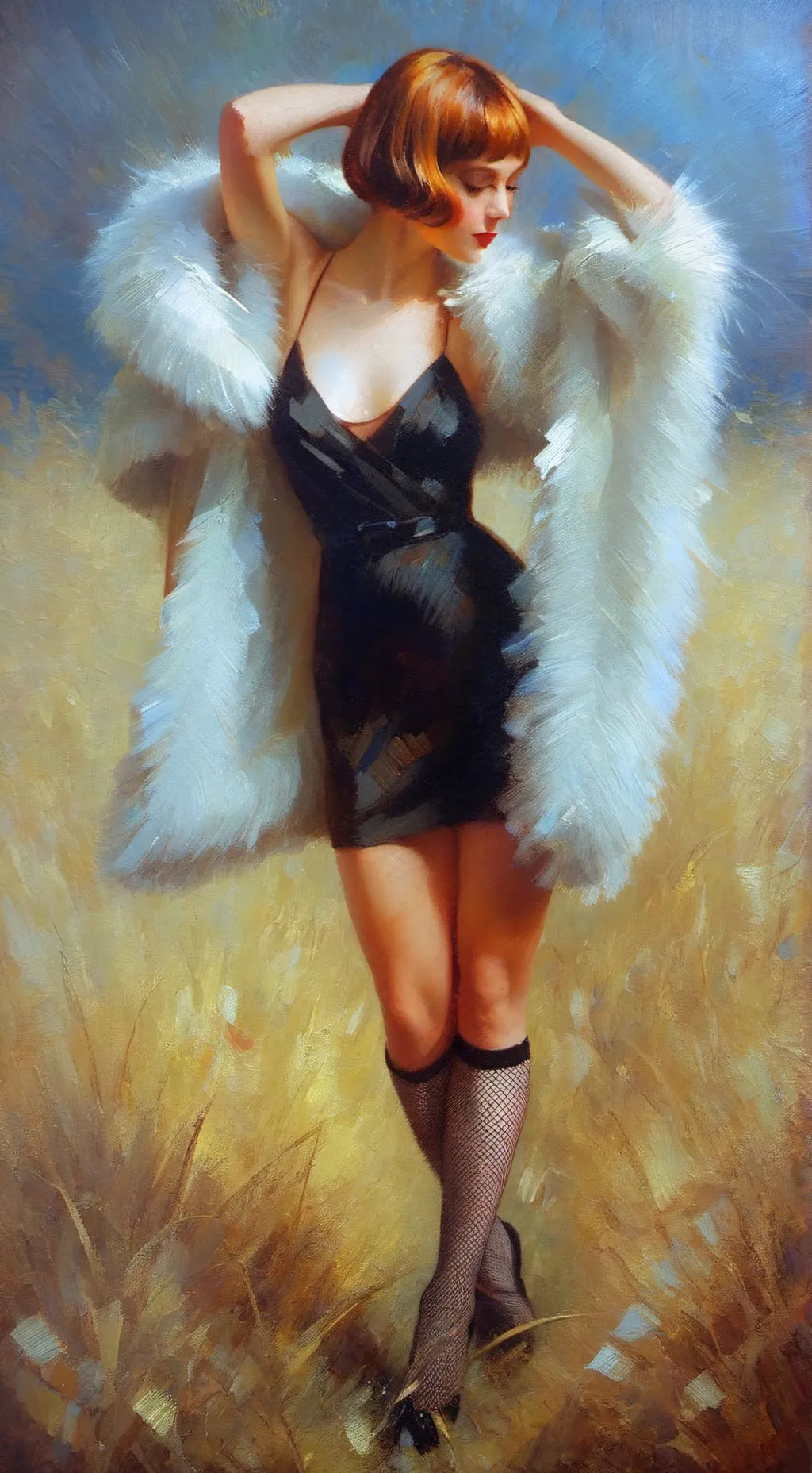 ai character: Sweet Maggie  background