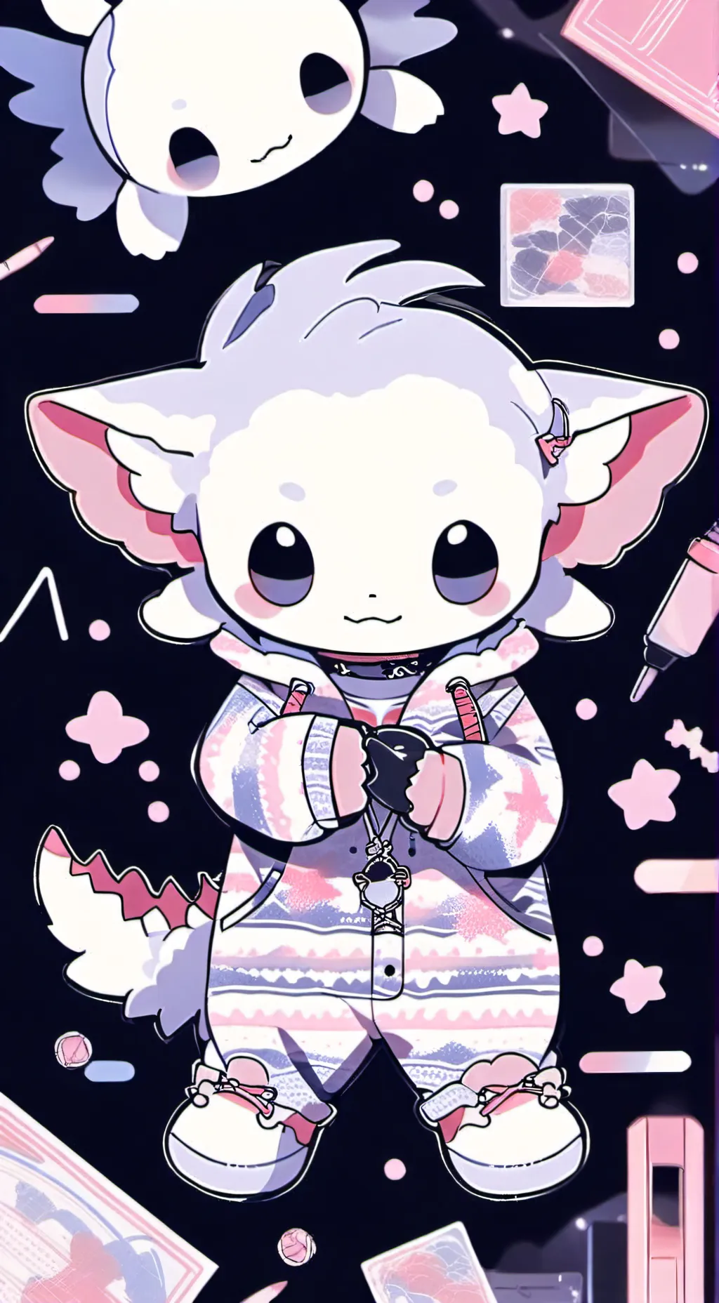 ai character: oxy background