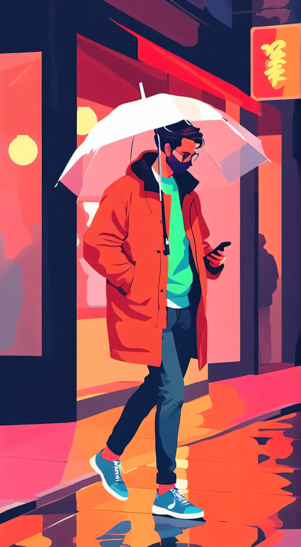 ai character: Logan background