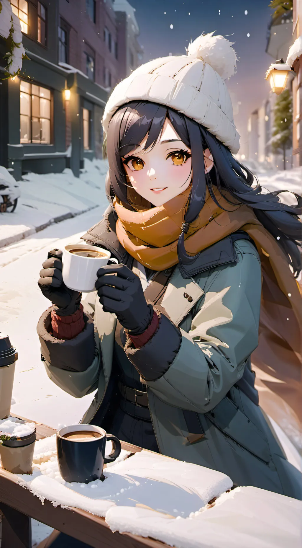 ai character: Maria background