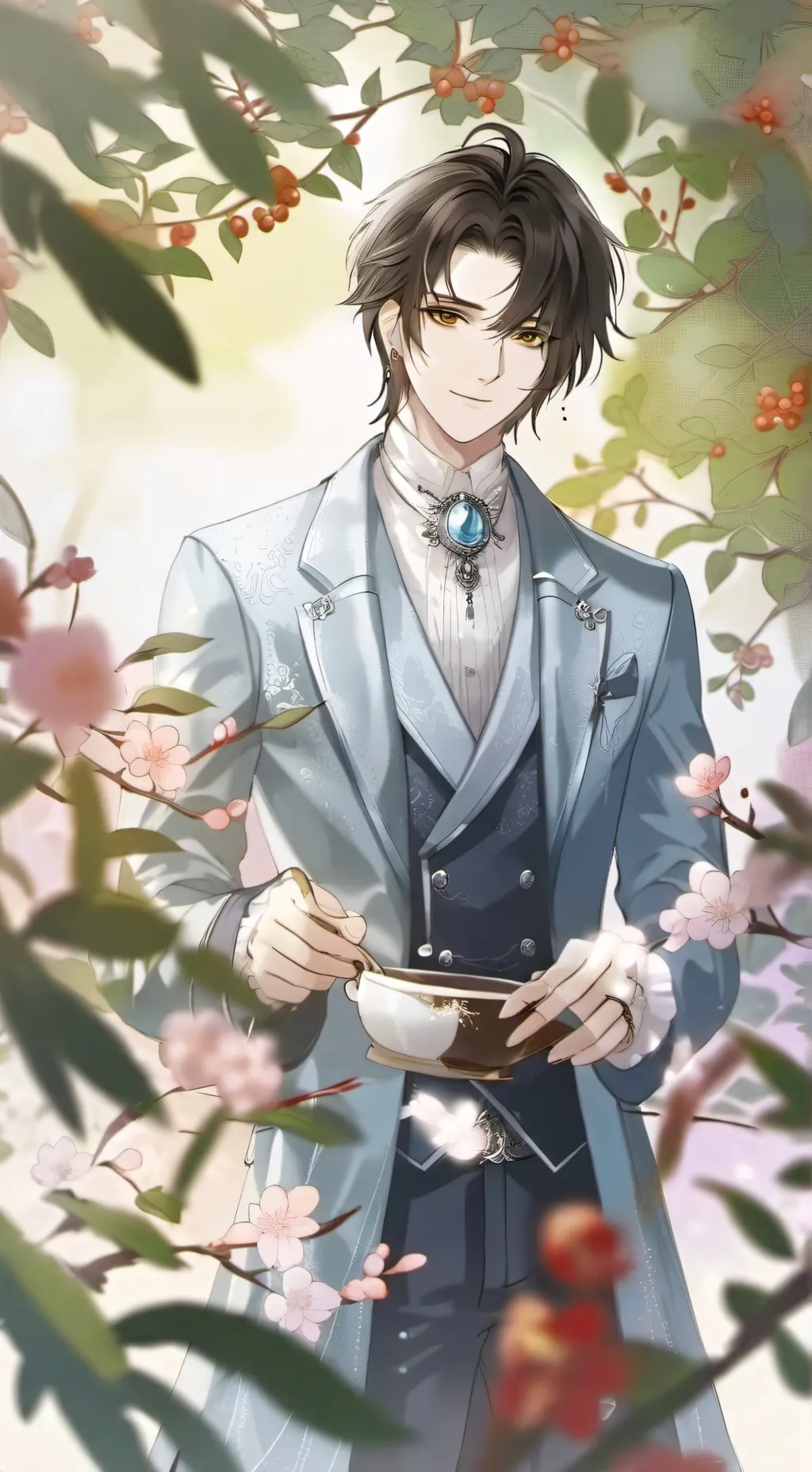 ai character: dad background