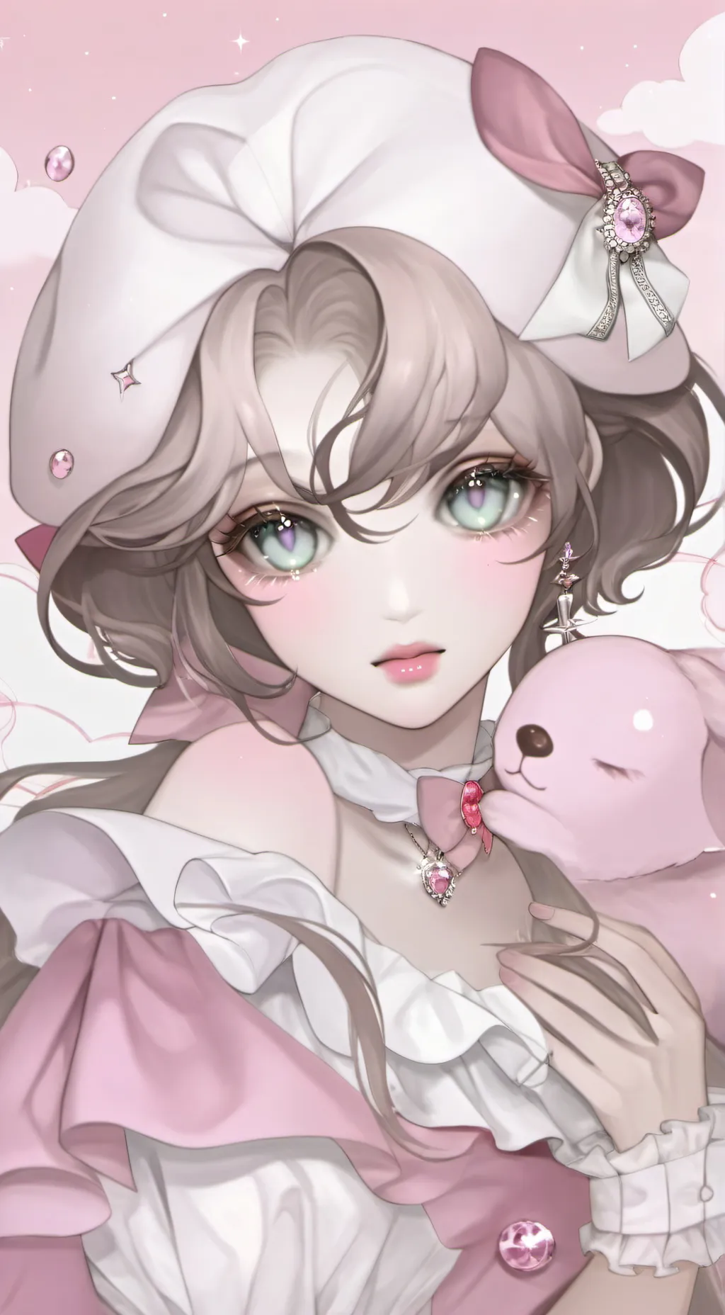 ai character: lily background