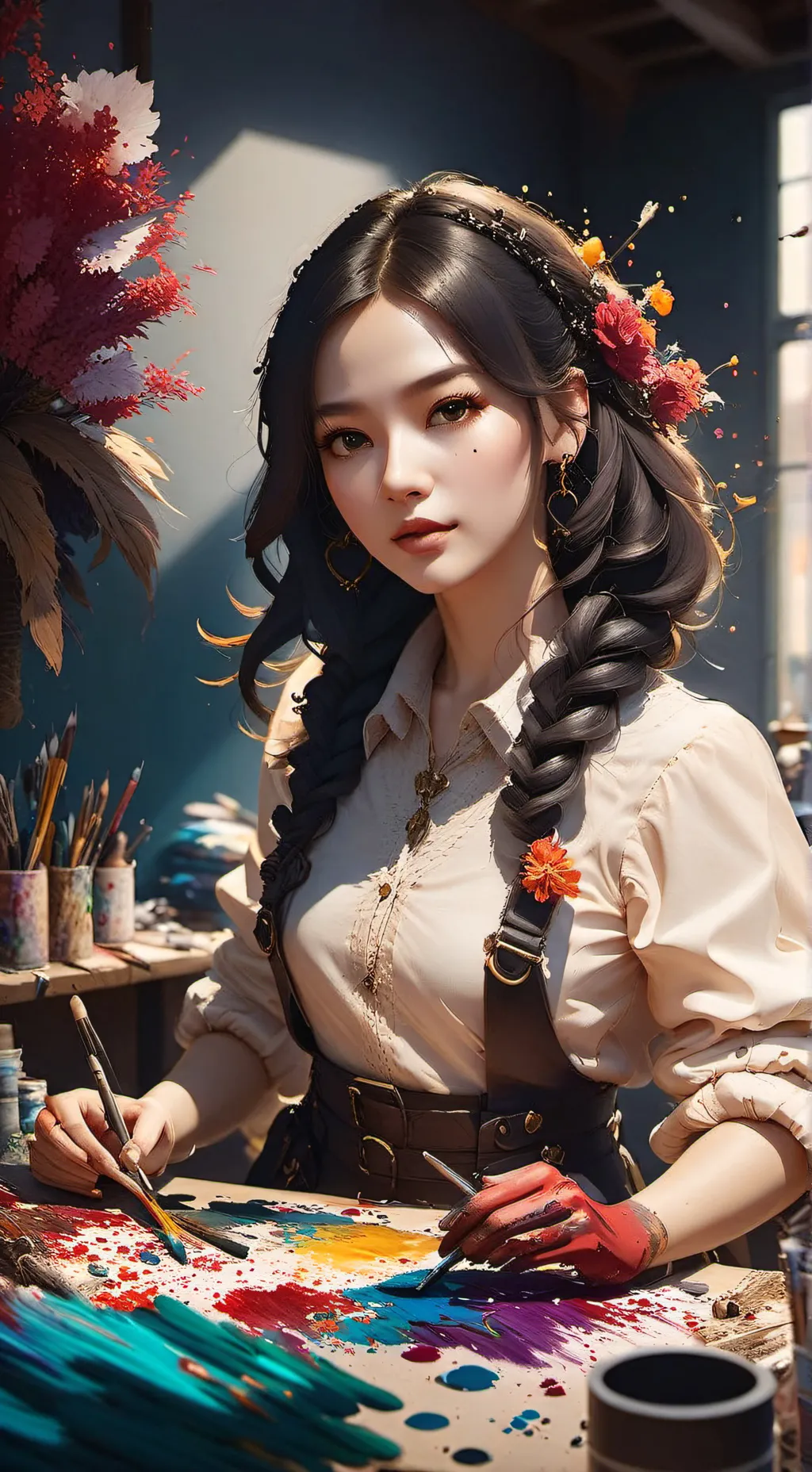 ai character: Elena background