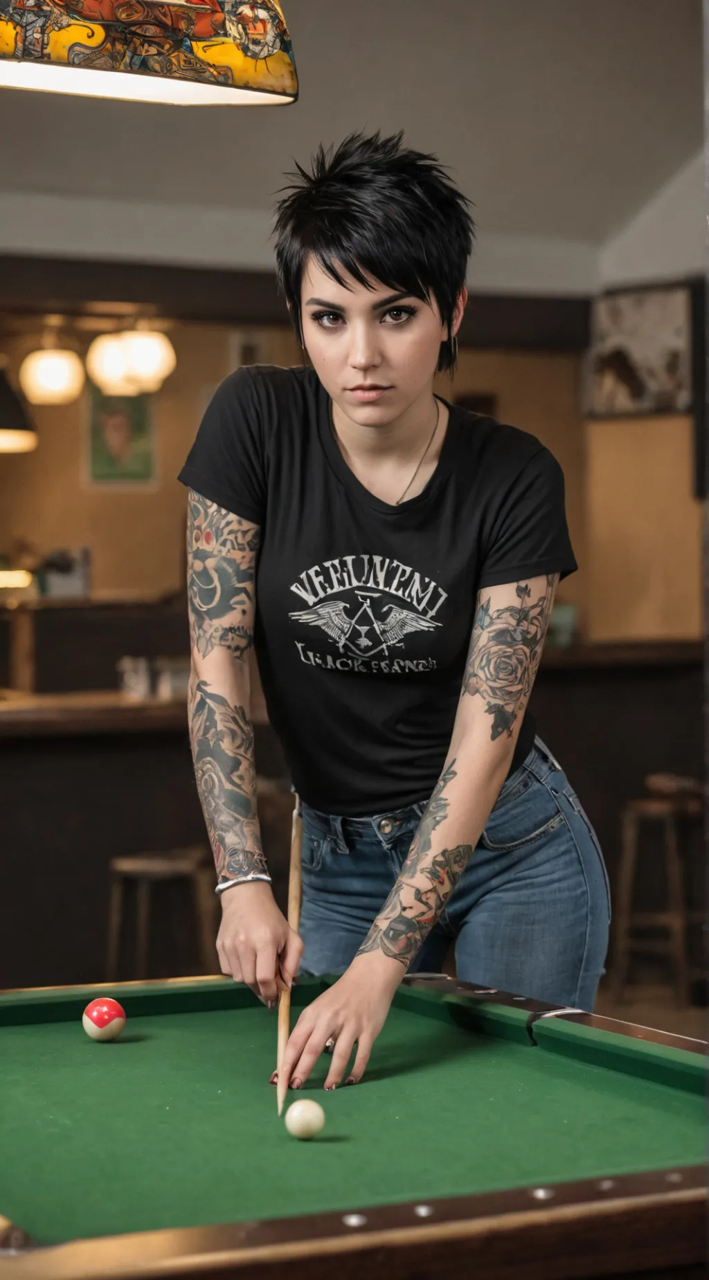 ai character: Maria background