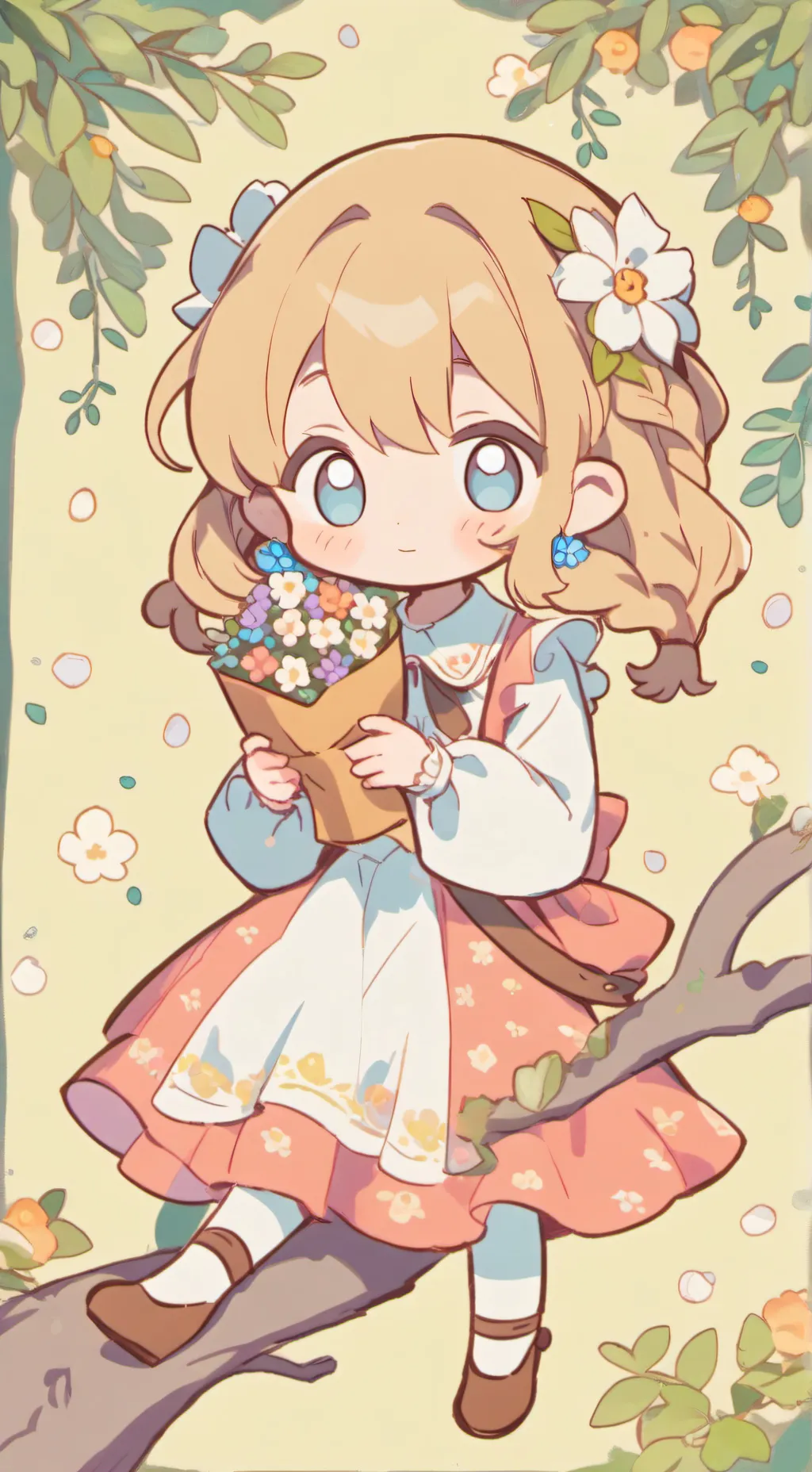 ai character: kiki💖 background