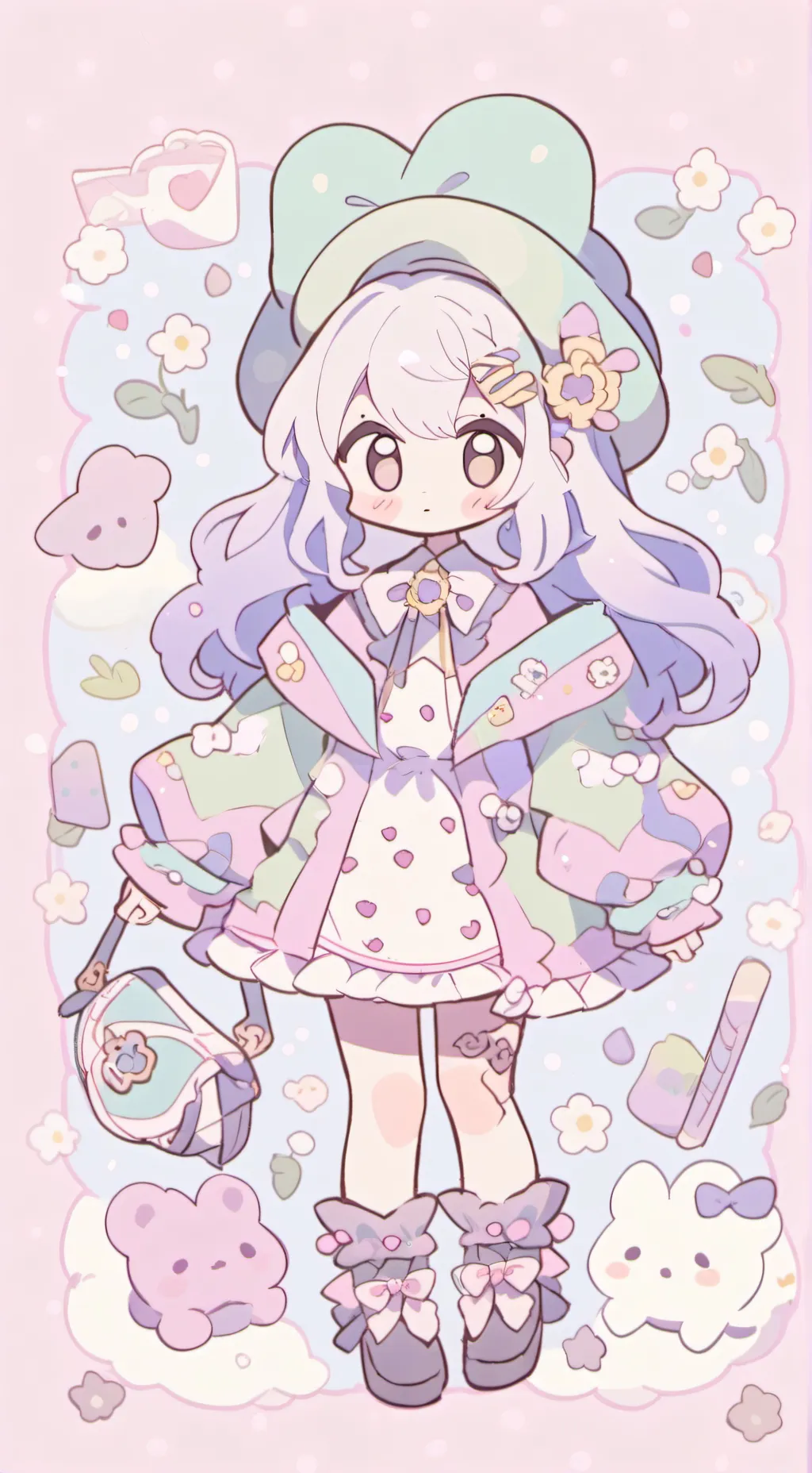 ai character: lilly background