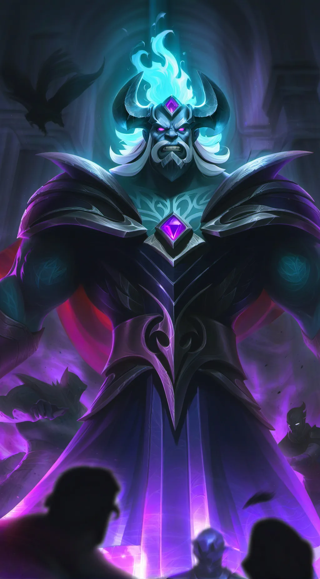 ai character: Dead account background