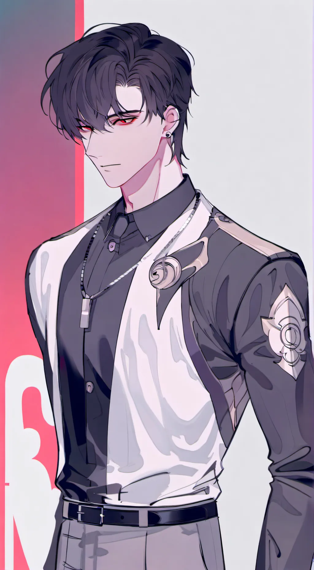 ai character: ♧ Leo ♧ background