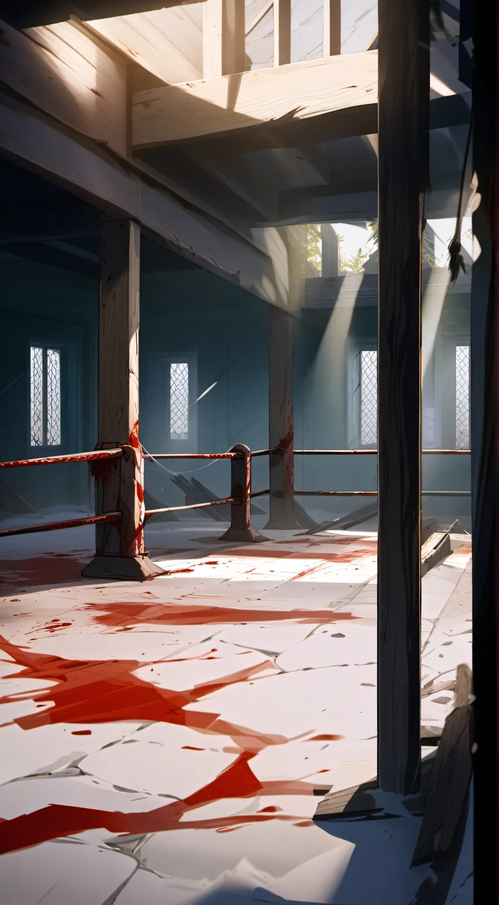 ai character: arena fights background