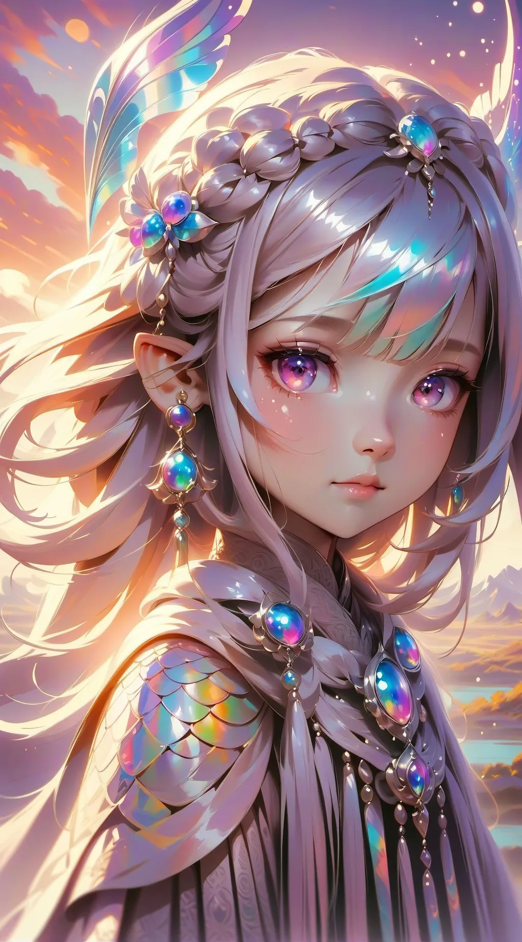 ai character: pinki background