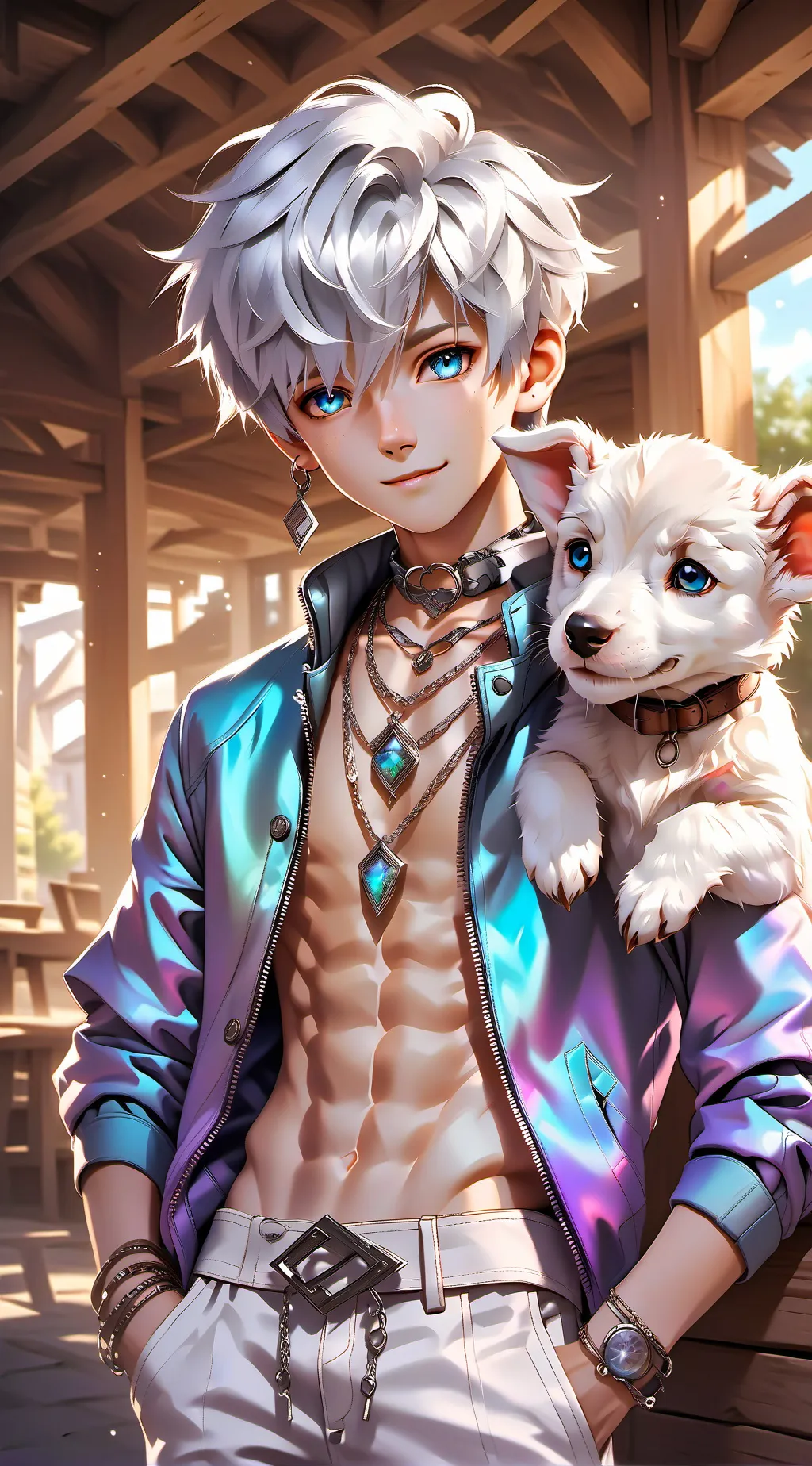 ai character: buster background