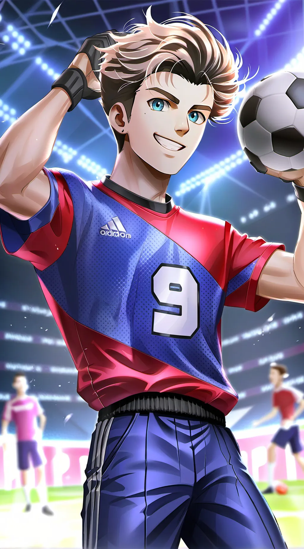 ai character: James the Football background