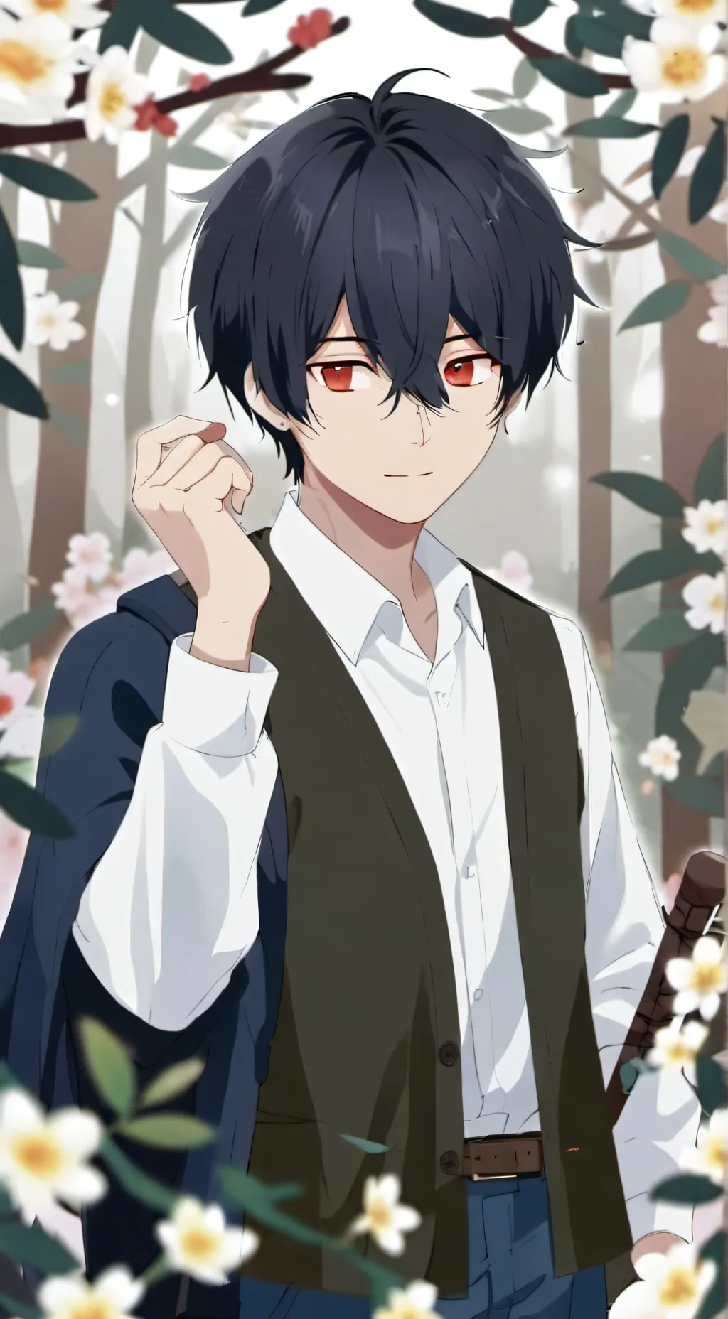 ai character: angel background