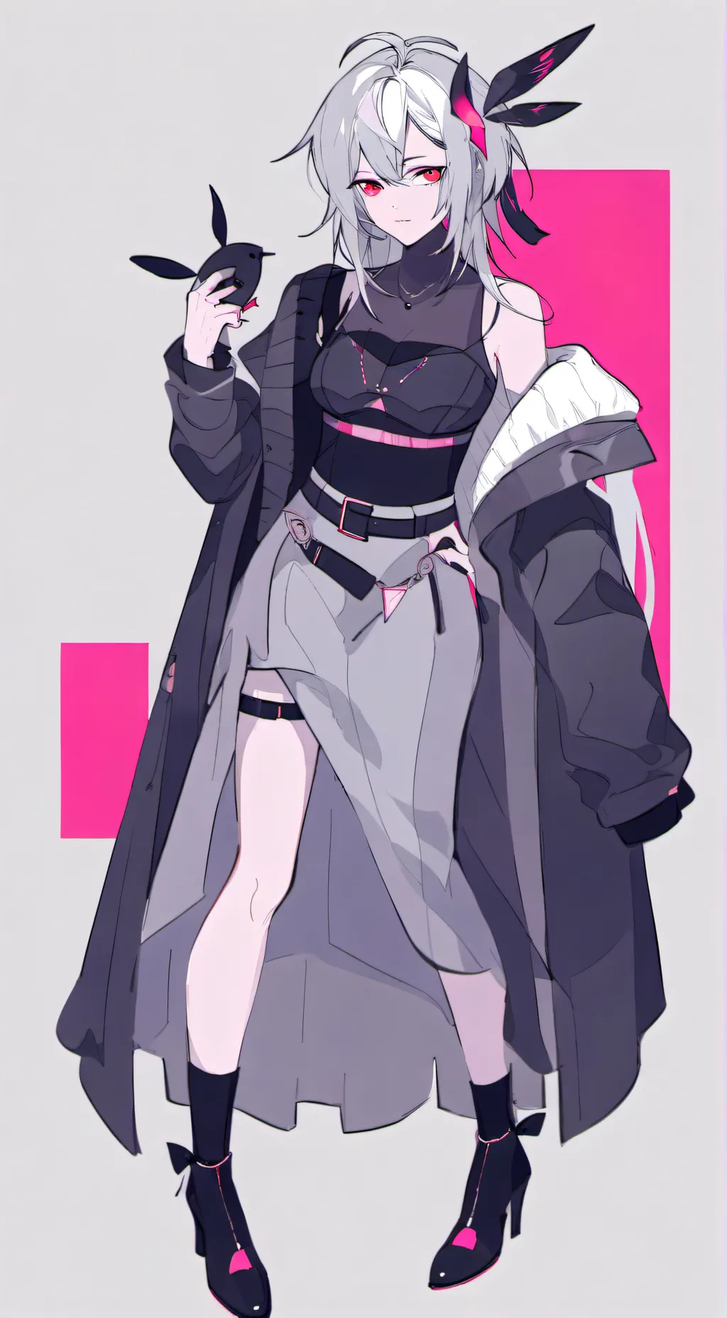 ai character: Mélanie  background