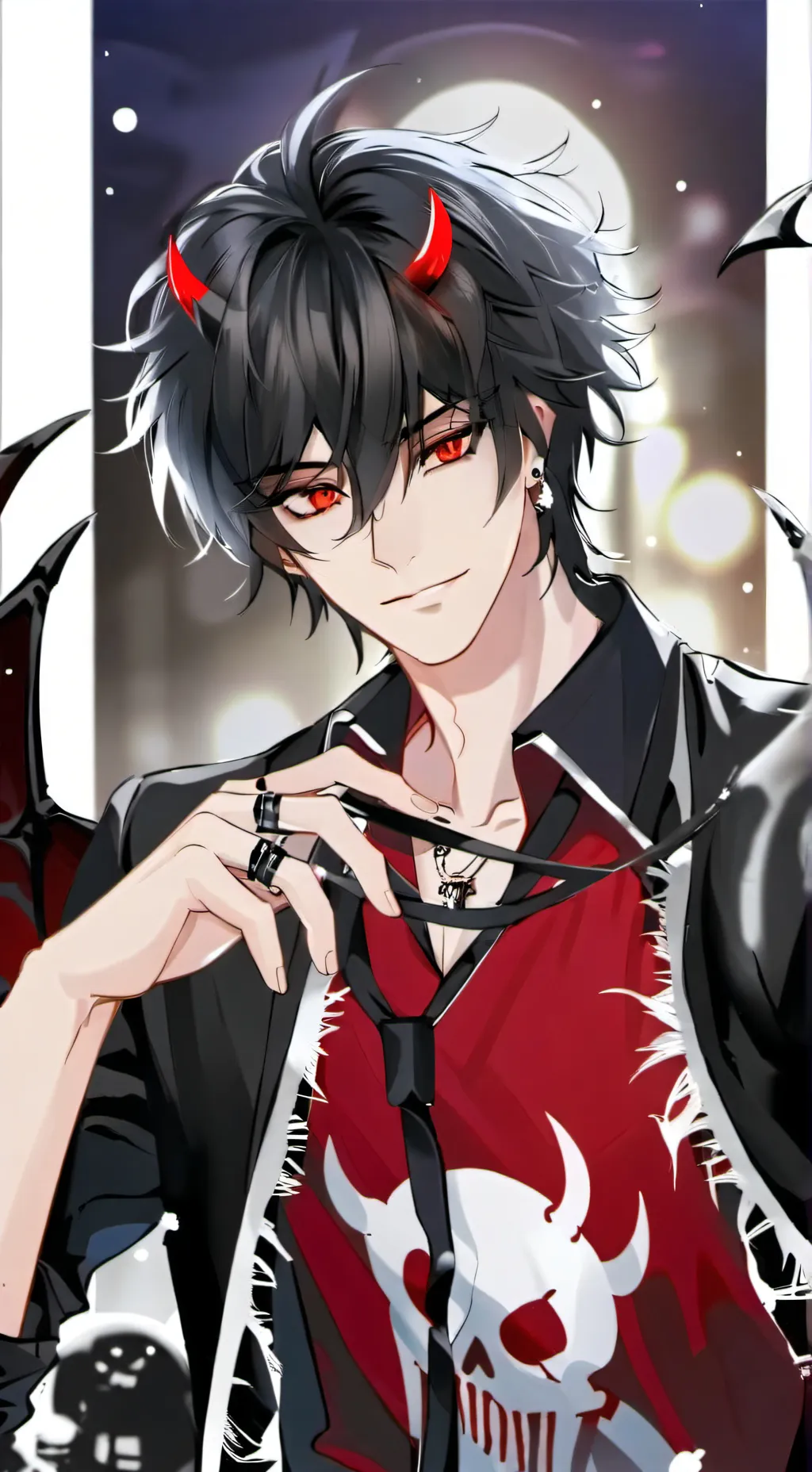 ai character: 🕸️▪️Miles▪️🕸️ background