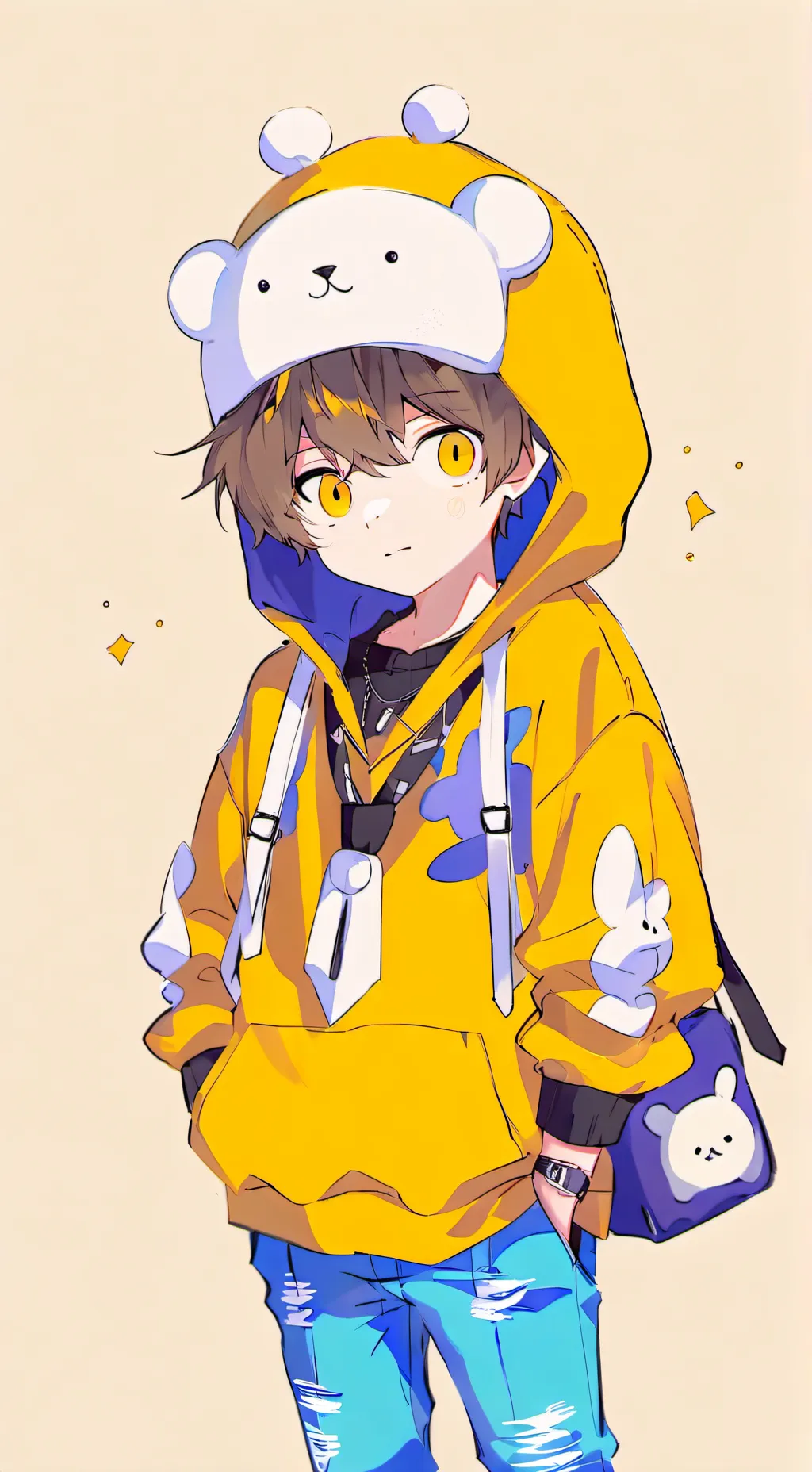 ai character: 🍡Yoshi🍥 background