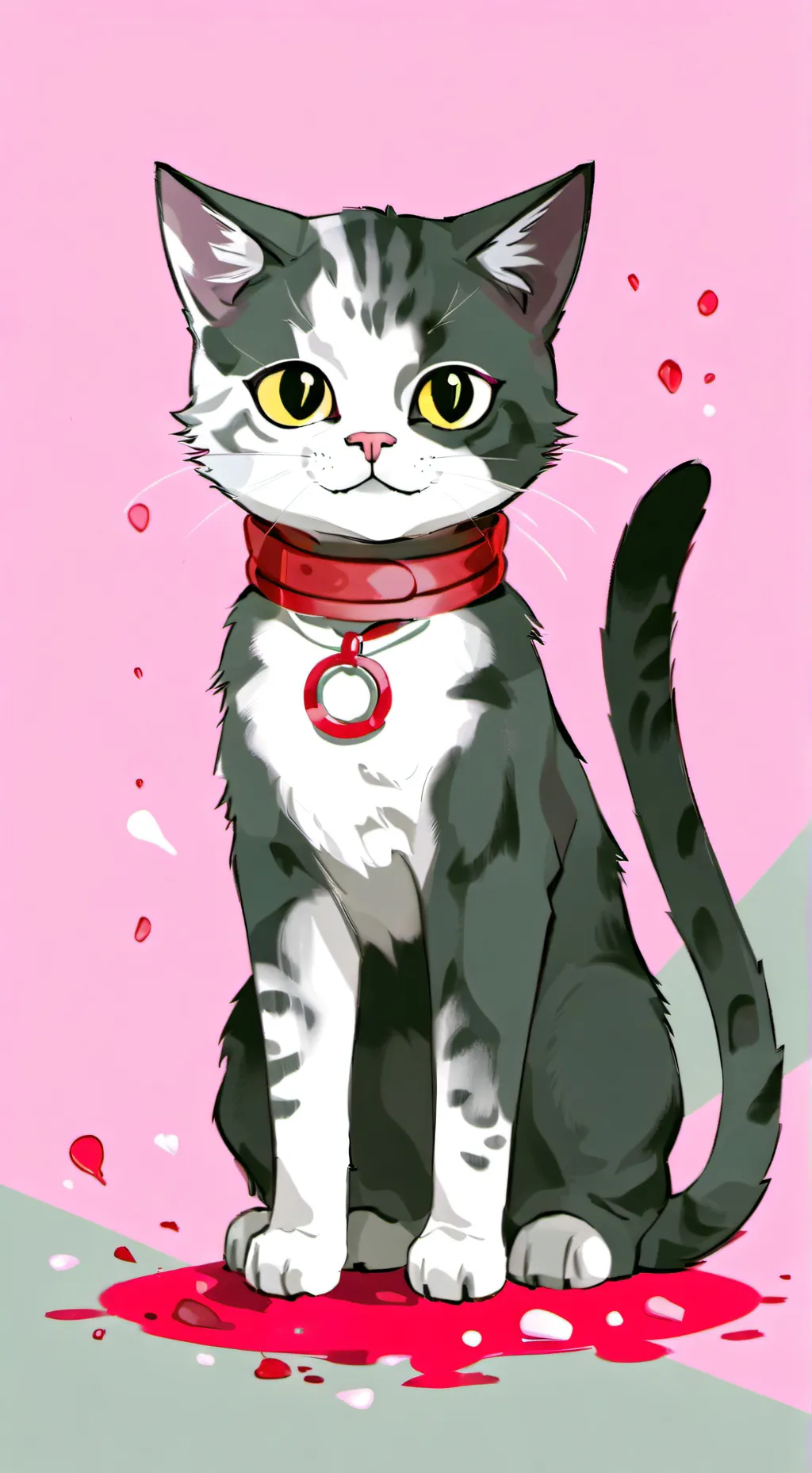 ai character: VALITINEEEEE background