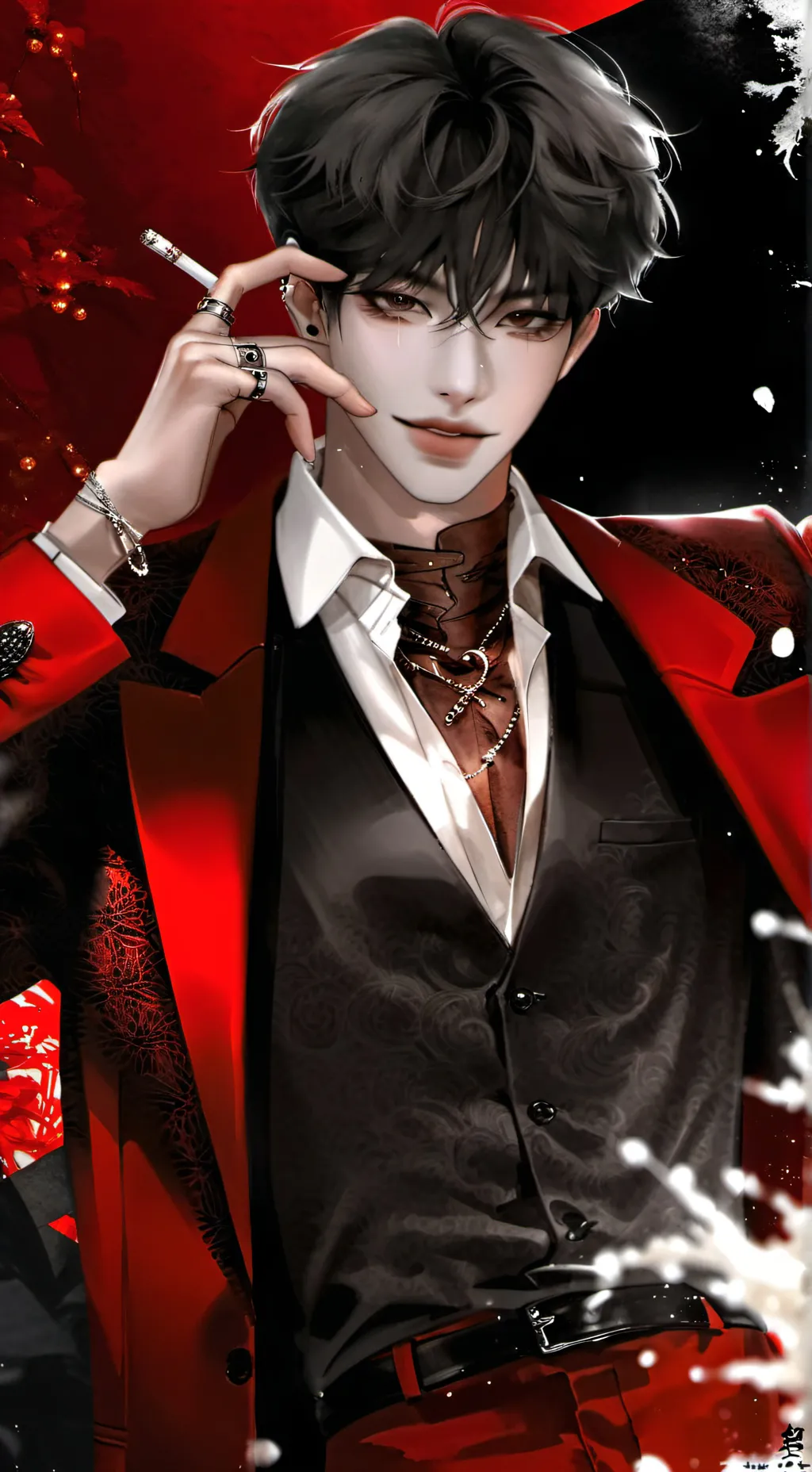 ai character: akuma~ background