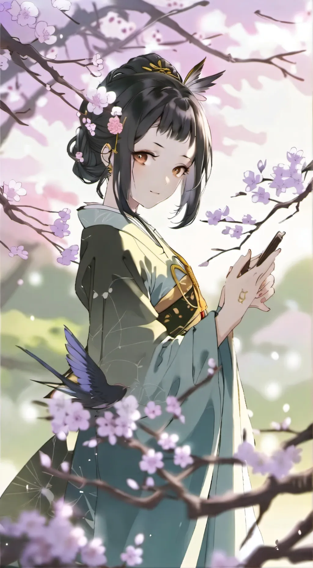 ai character: Tanjiro background