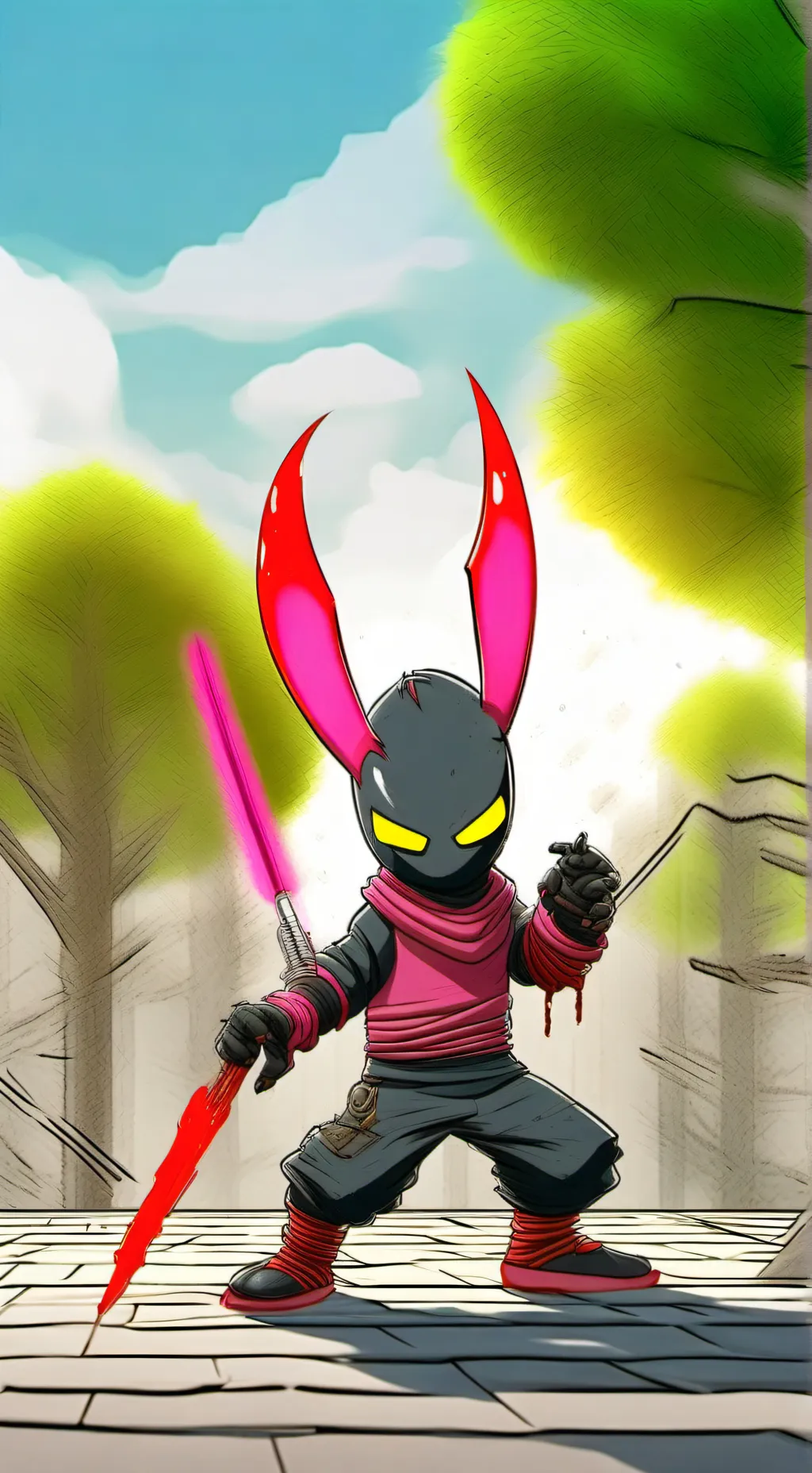 ai character: Moises sprunki background