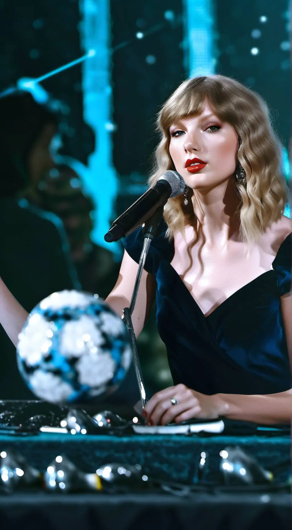 ai character: Merry swiftmas!!! background