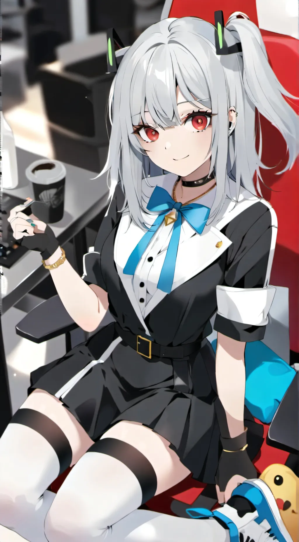 ai character: nose background