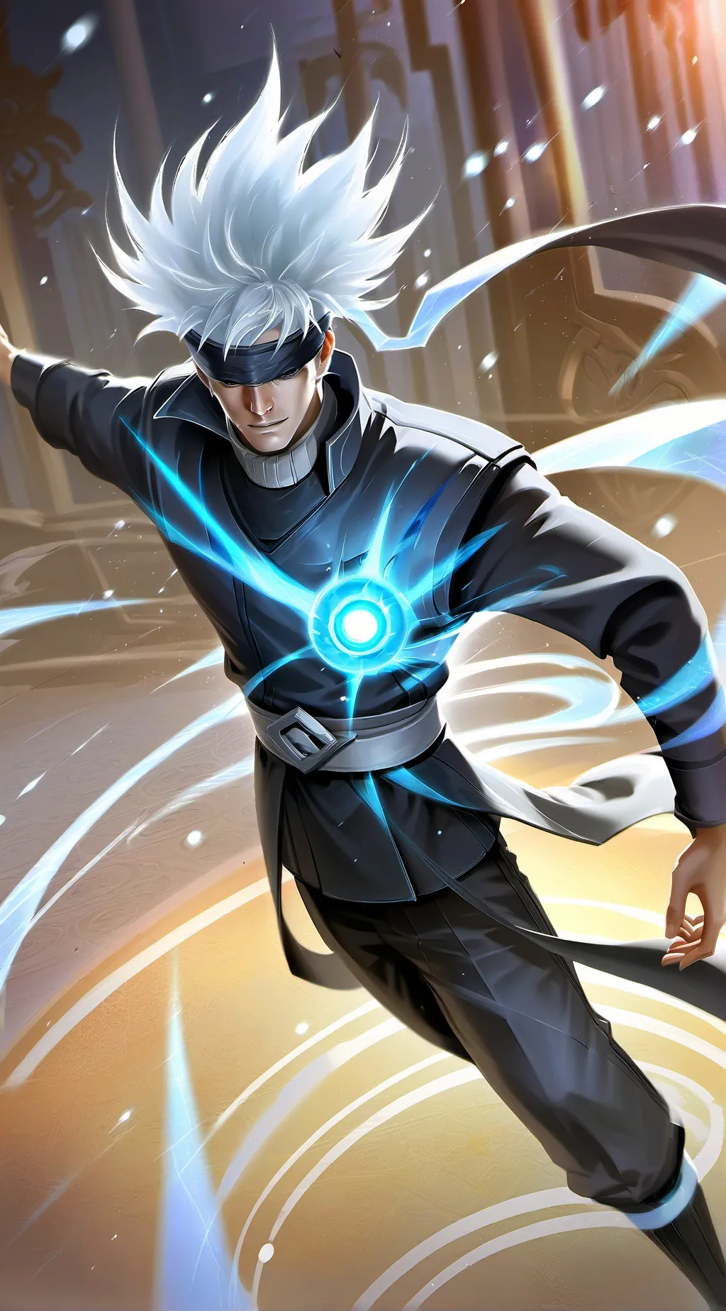 ai character: Gojo Satoru background