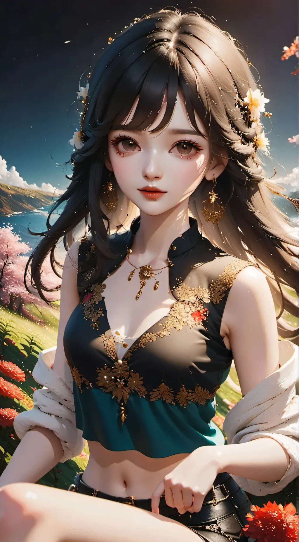 ai character: Heat school  background