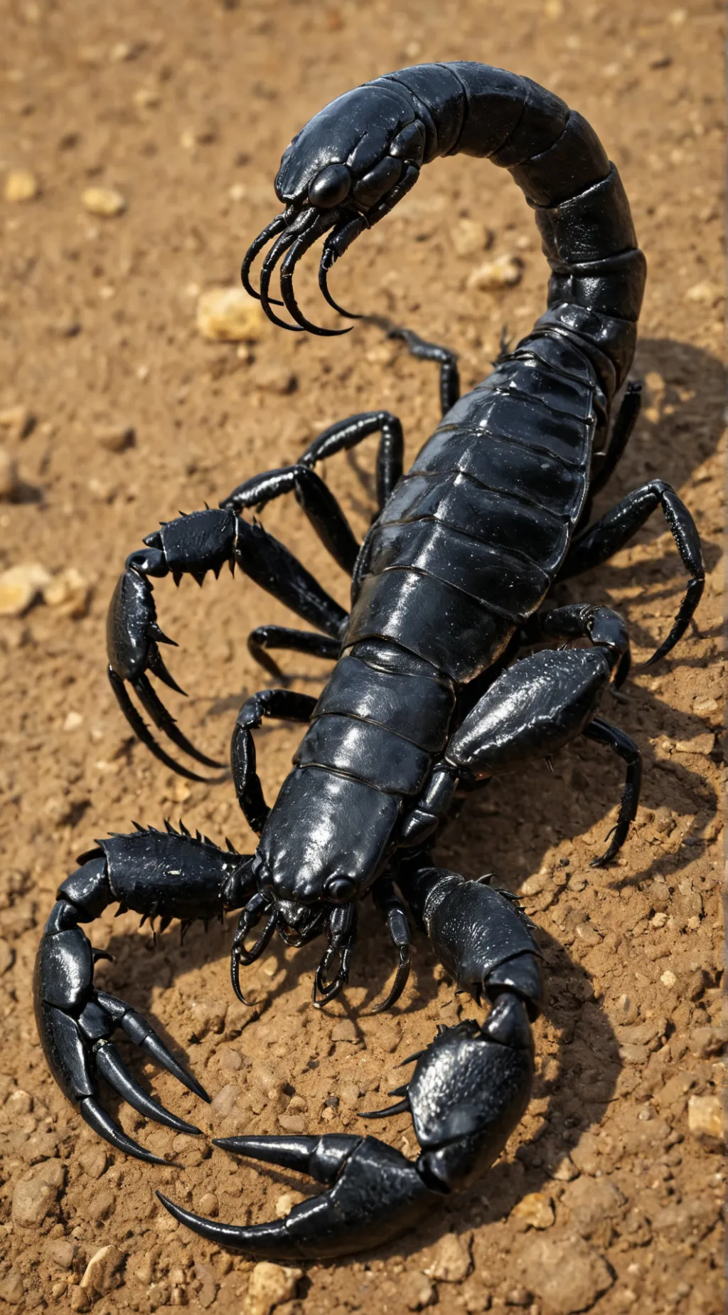 ai character: Scorpion love background