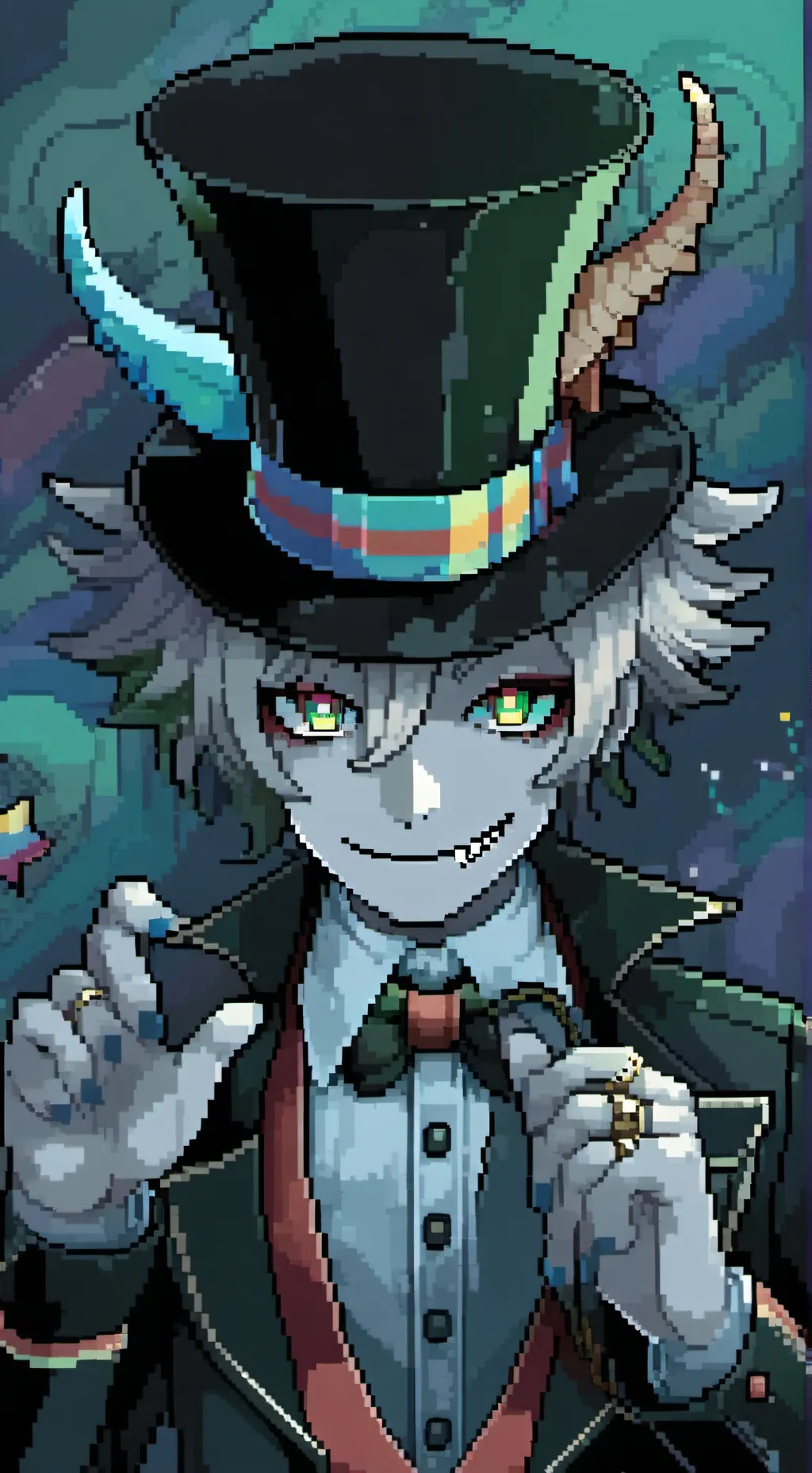 ai character: CIRCUS PLAYTIME°• background