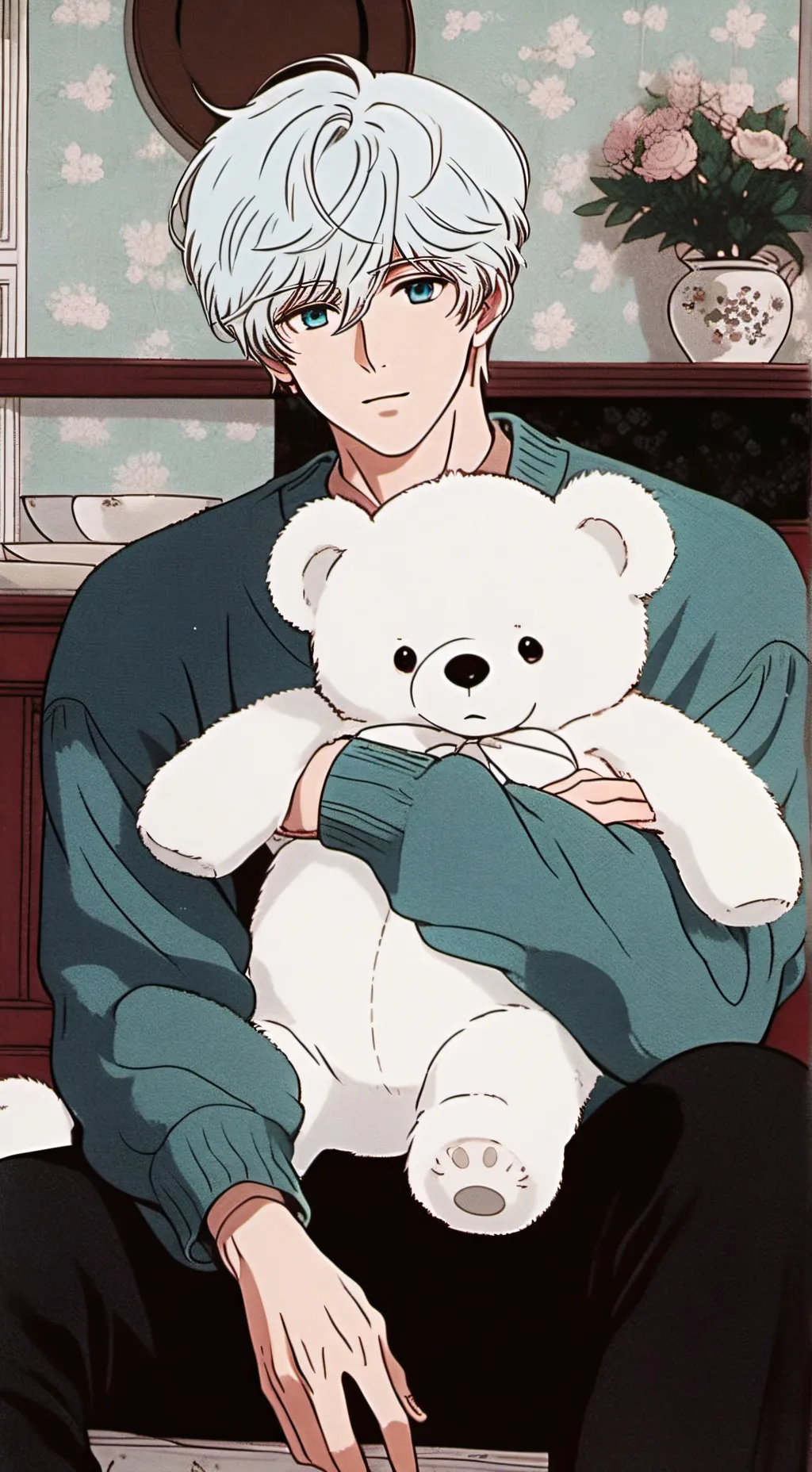 ai character: Damien  background