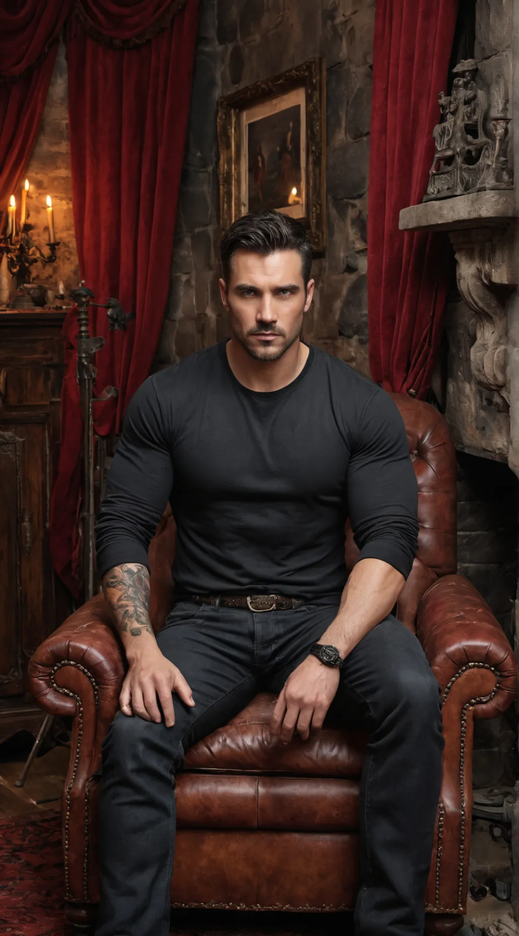 ai character: Cain background