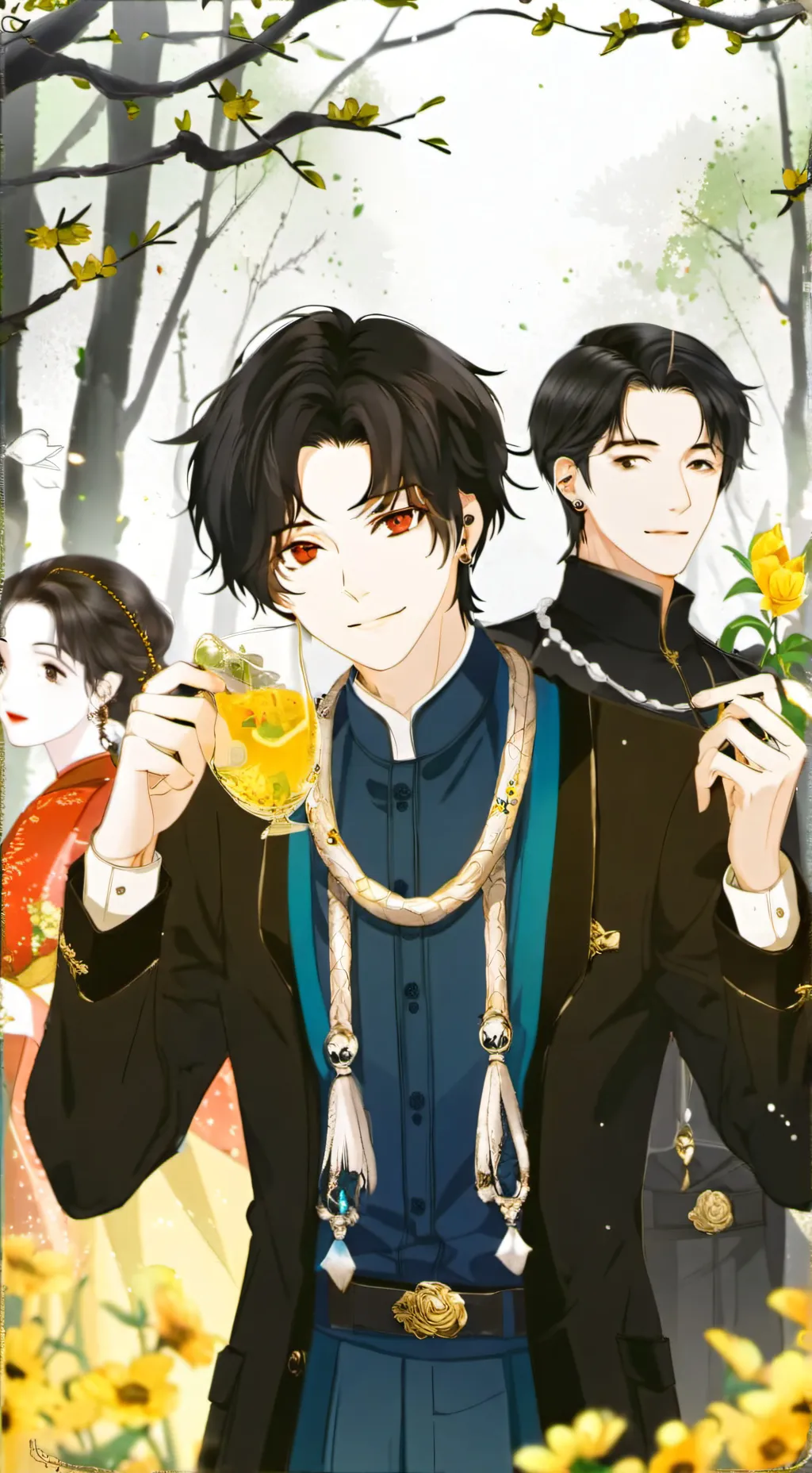 ai character: cat background