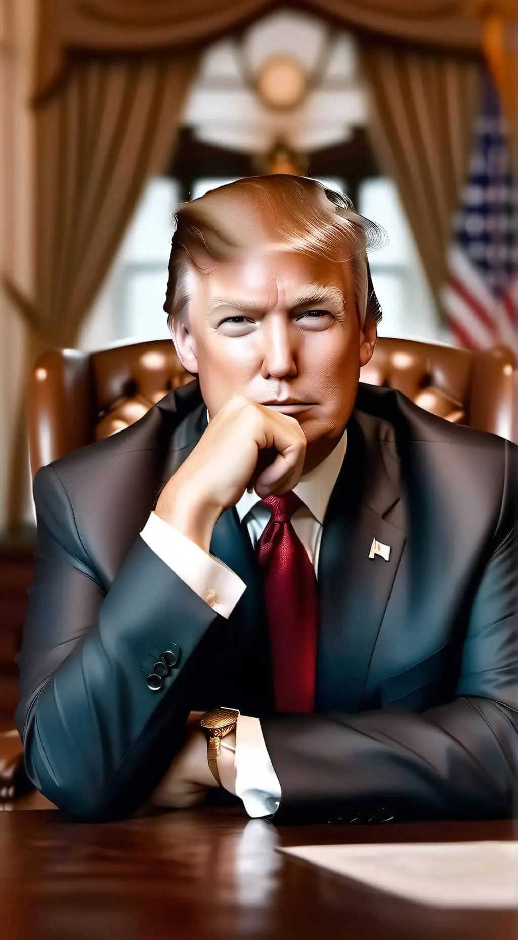 ai character: Kill Trump! background