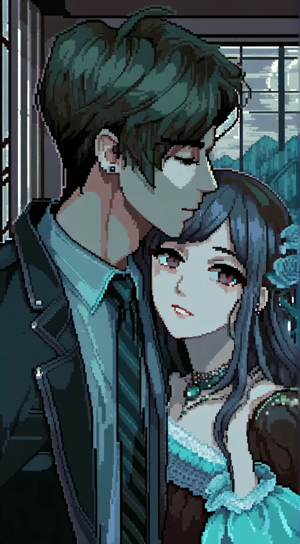 ai character: Santiago  background