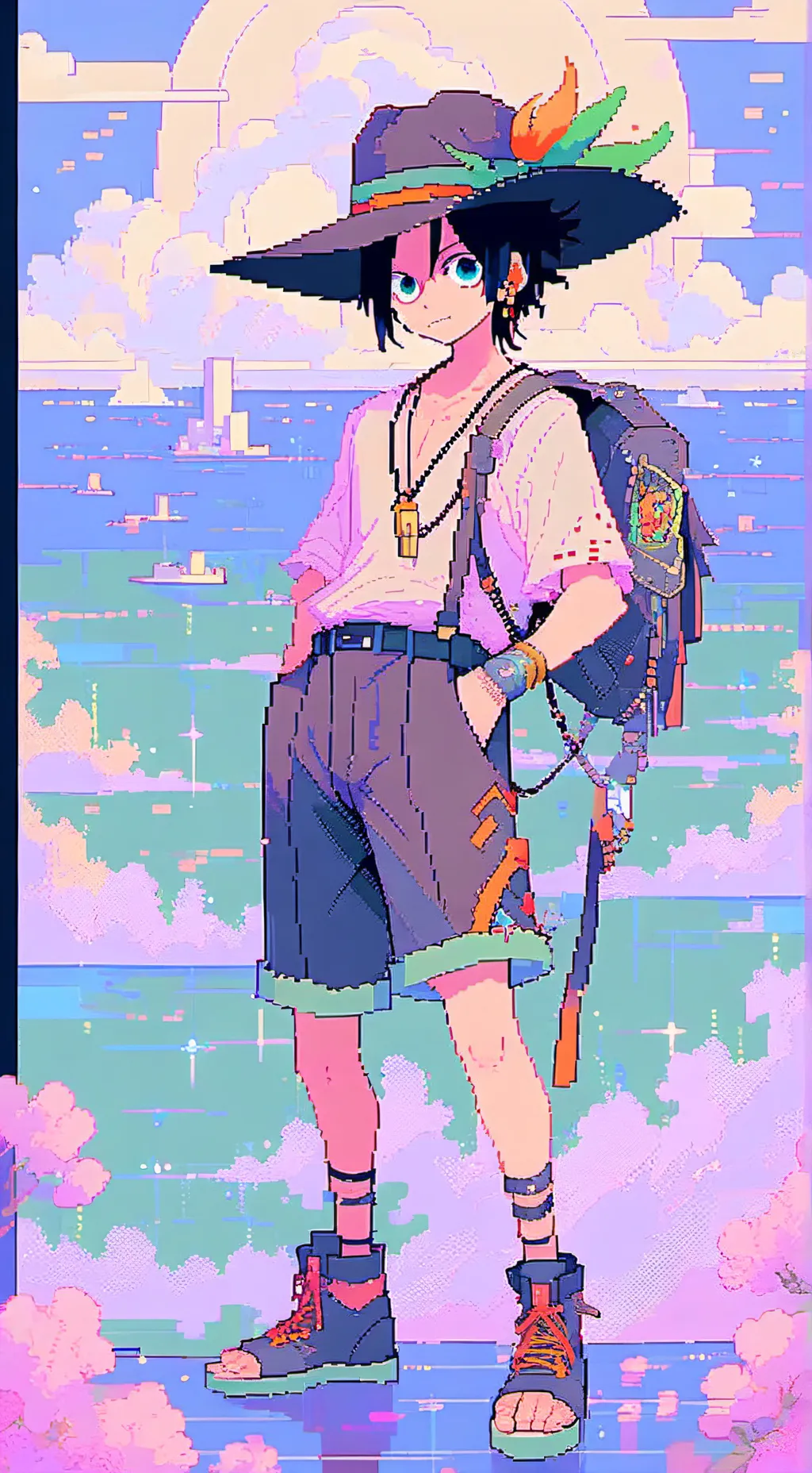 ai character: Ace  background