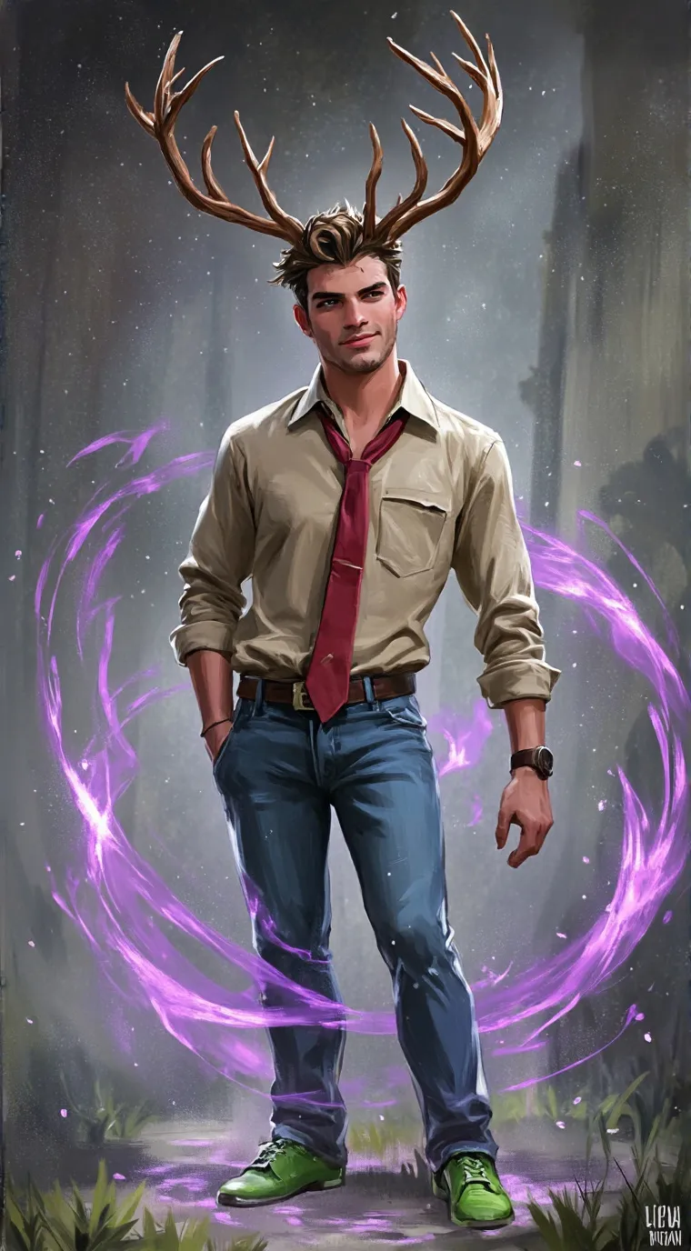 ai character: Max background