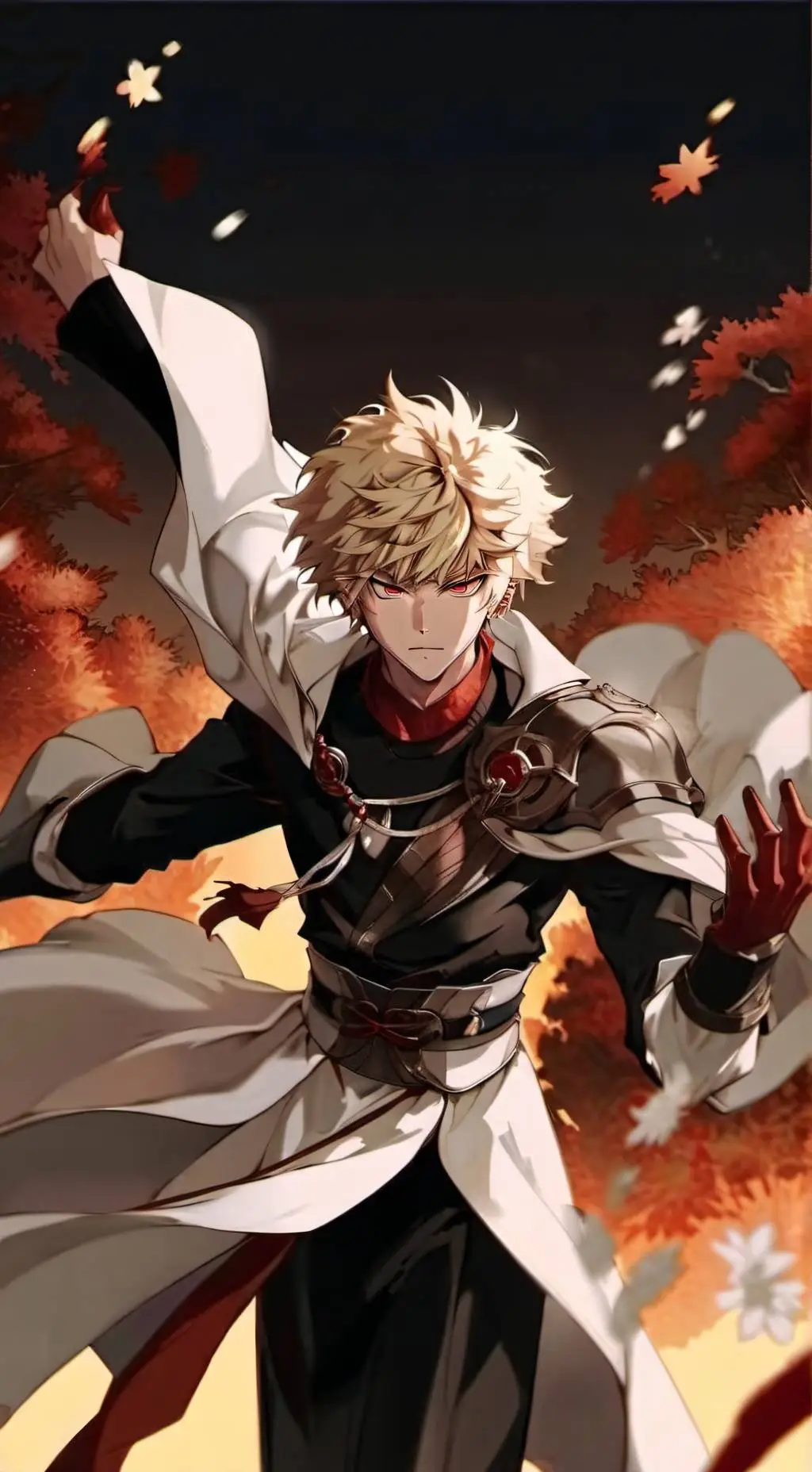 ai character: bakugo background